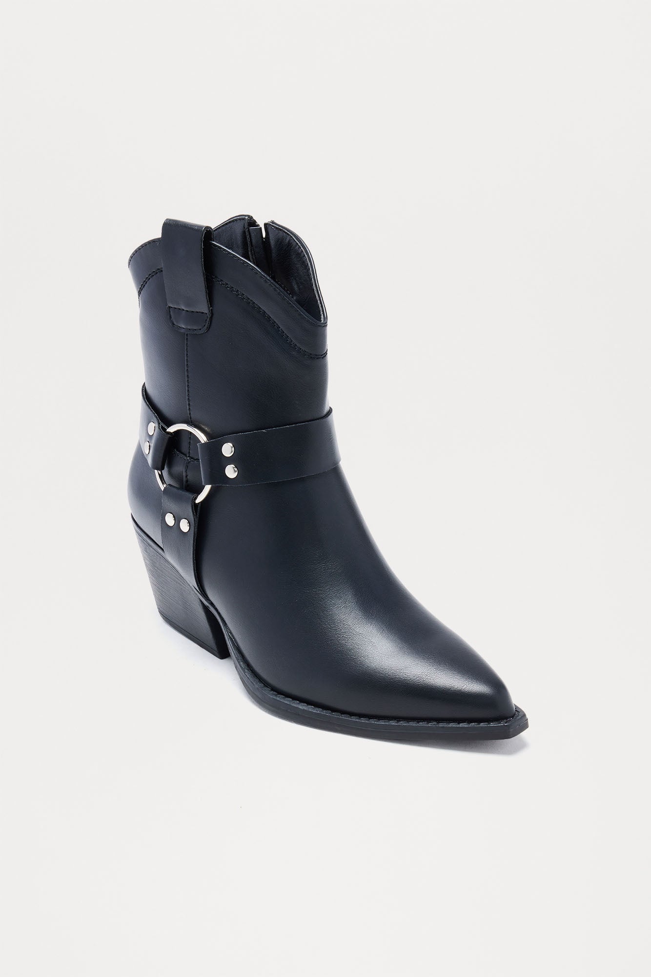 Elke Hardware Booties - Black
