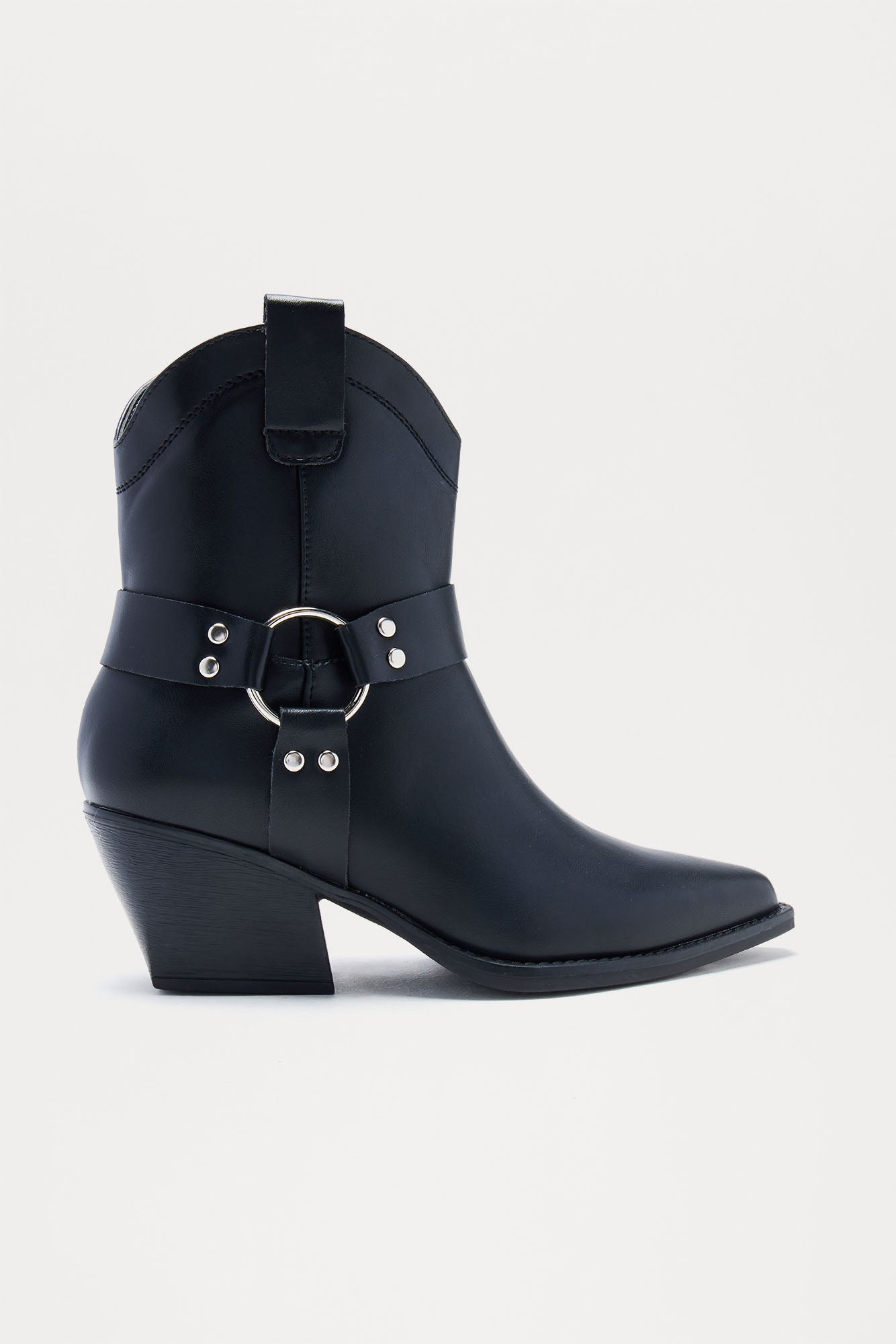 Elke Hardware Booties - Black