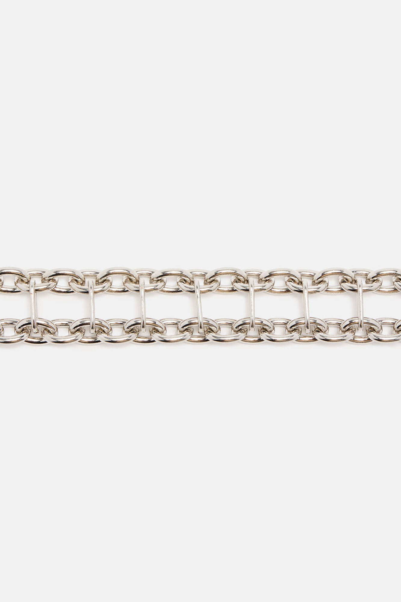 Chains For Me Choker - Silver