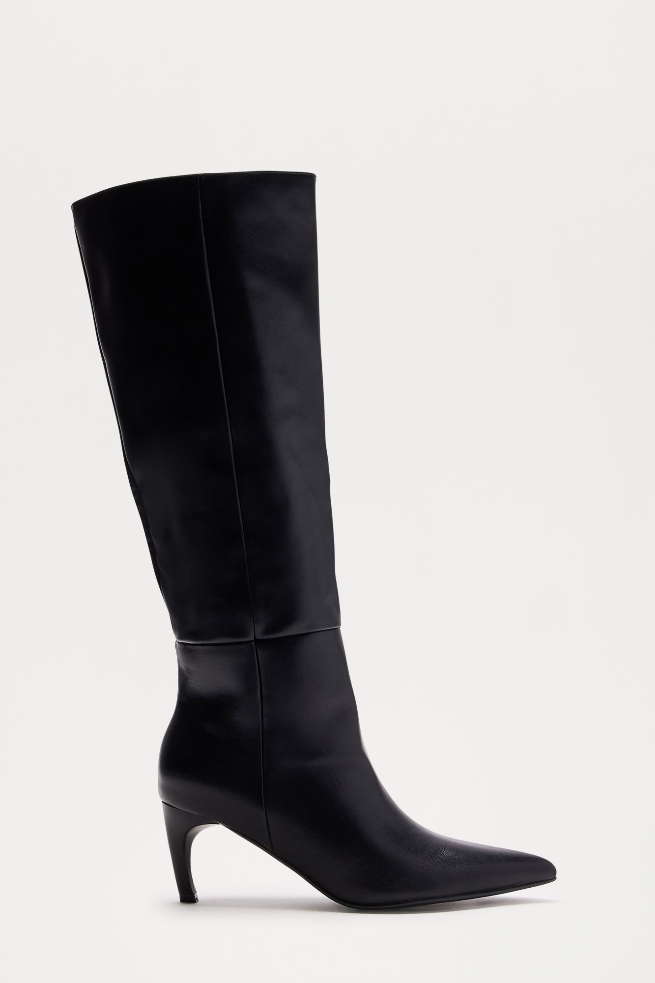 Glasgow Knee High Boots - Black