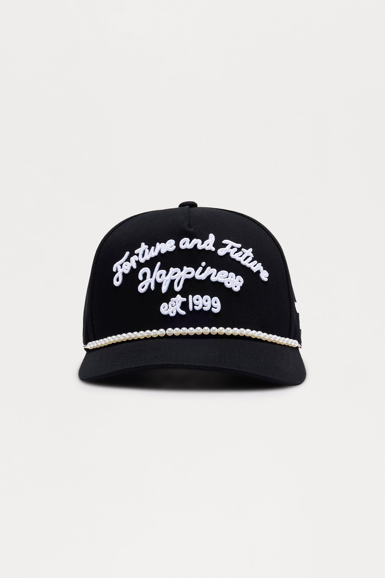 Fortune Paracord Structured Snapback Hat - Black