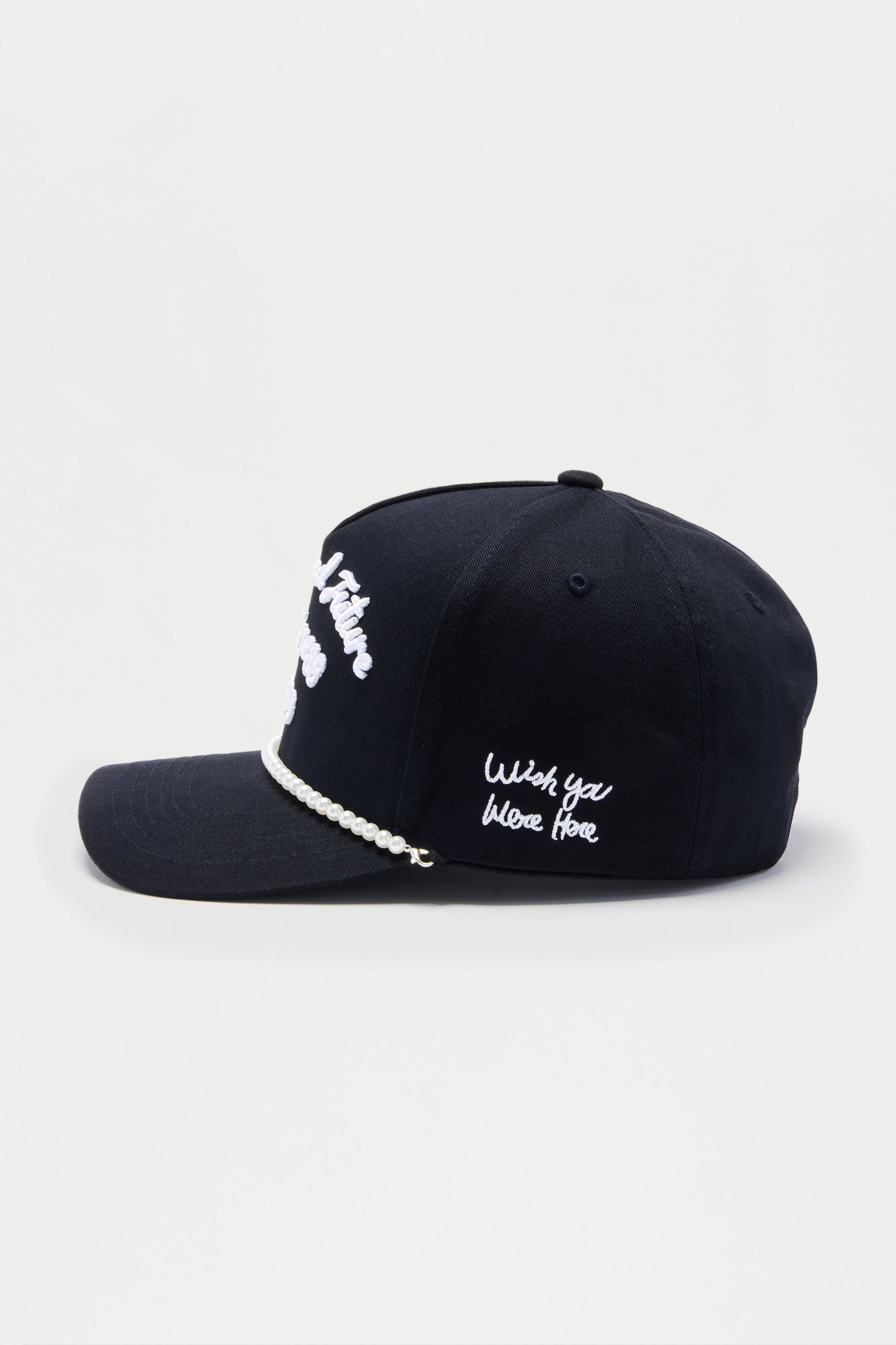 Fortune Paracord Structured Snapback Hat - Black