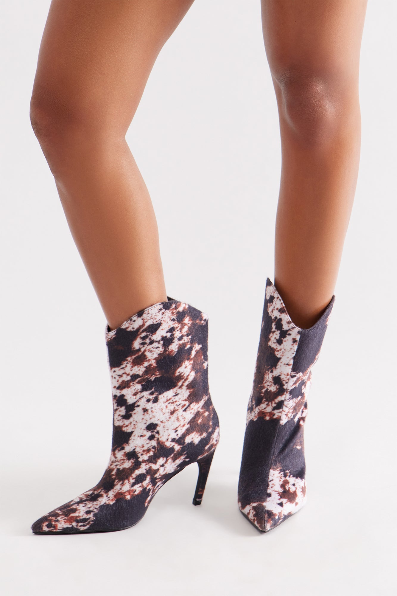 Mae Pointed Toe Booties - Multi Color