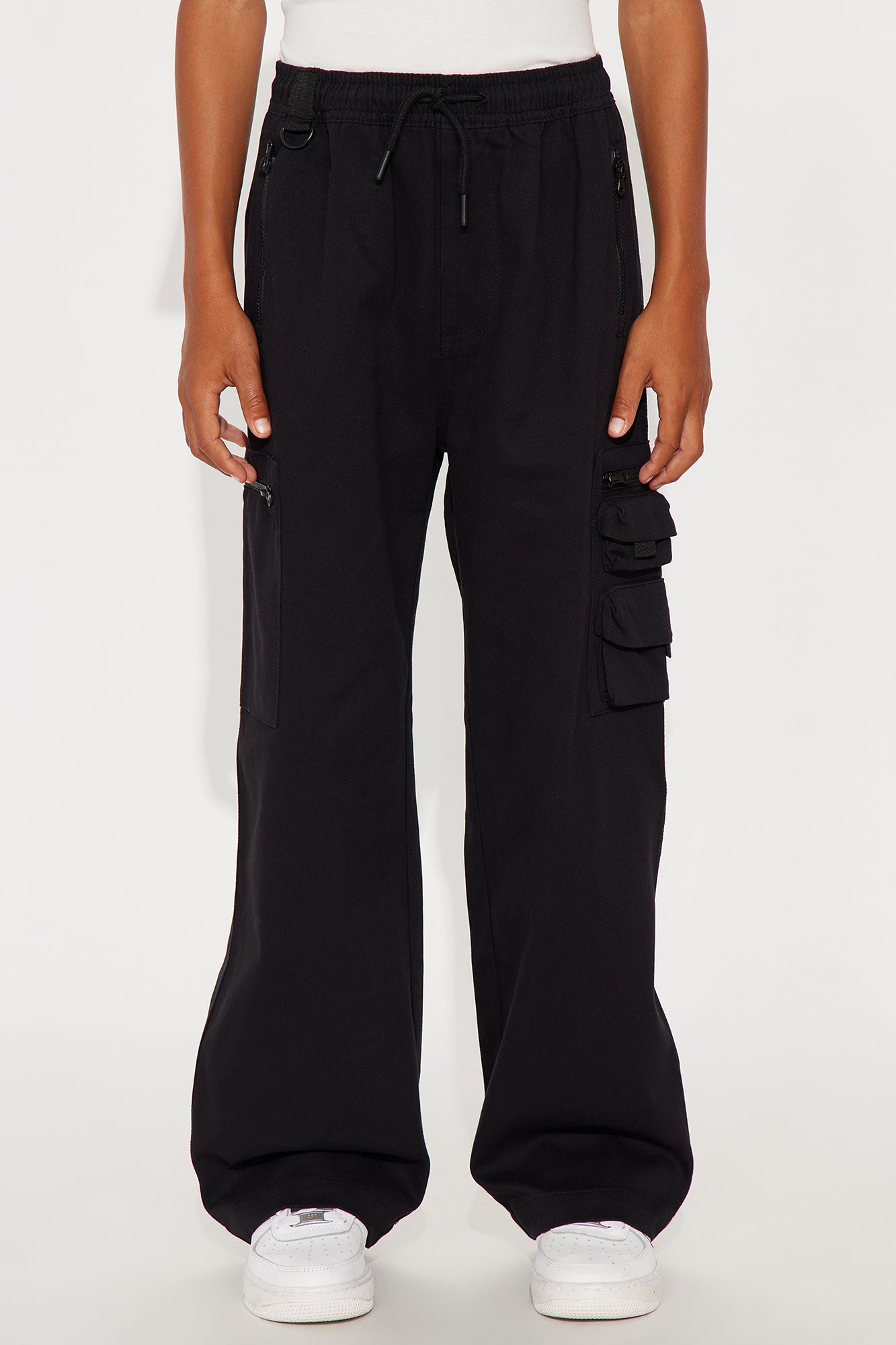 Mini Slim Stay Busy Utility Jogger - Black