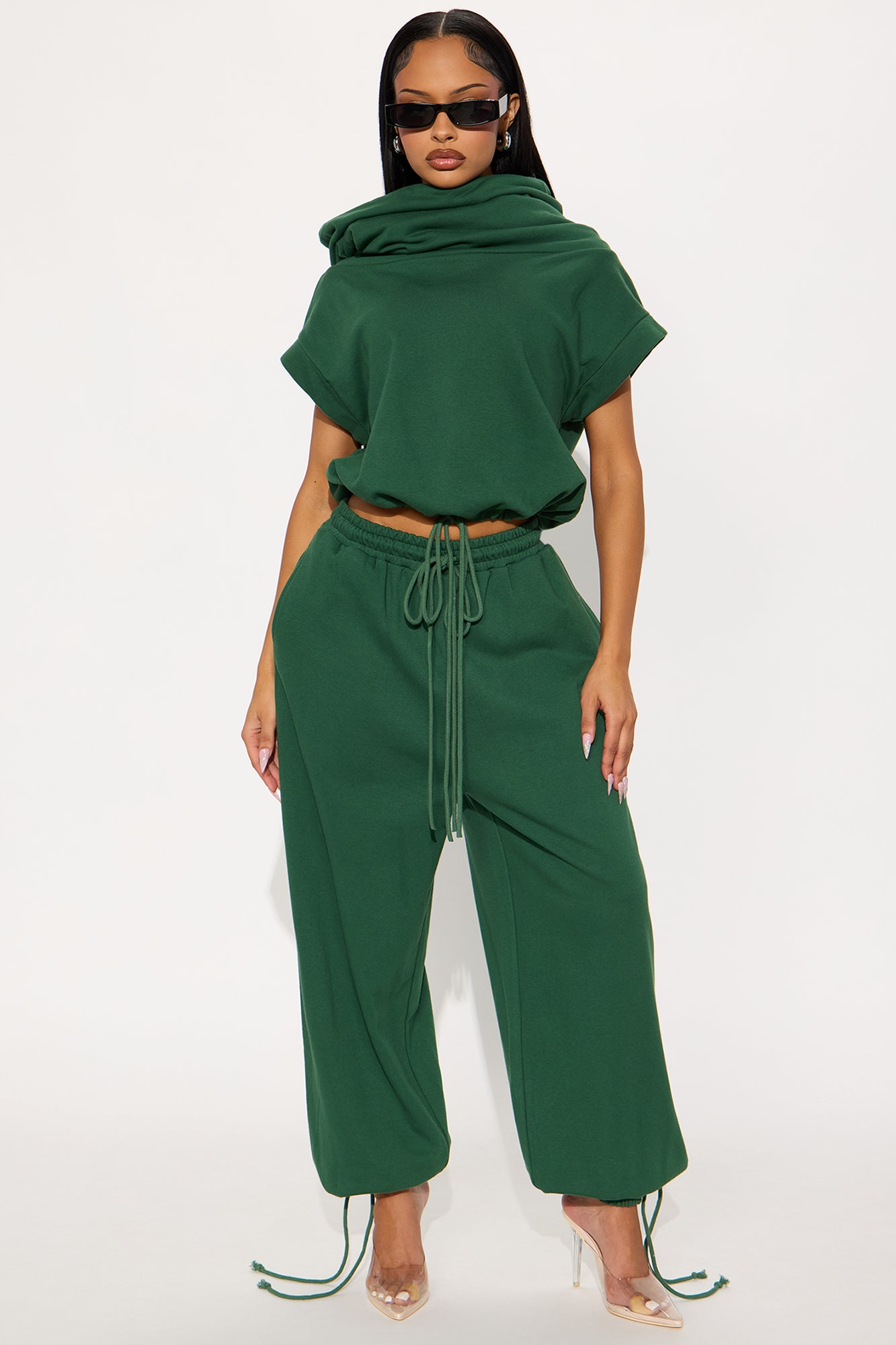 Alexa Jogger Pant Set - Hunter
