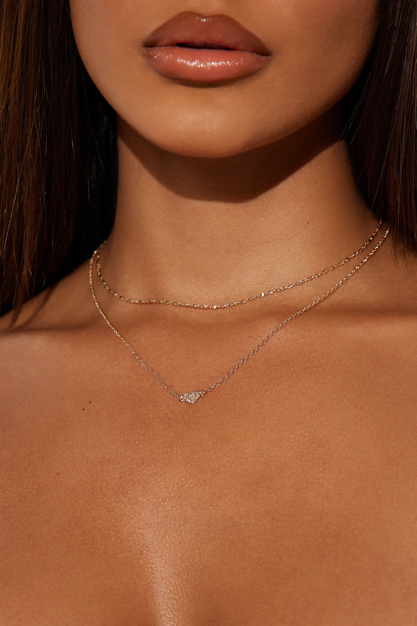 Ella Emerald Necklace - Gold