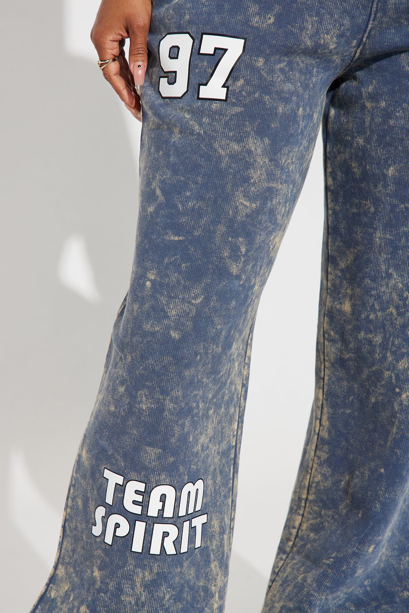 New York Athletic Washed Sweatpants - Navy/combo