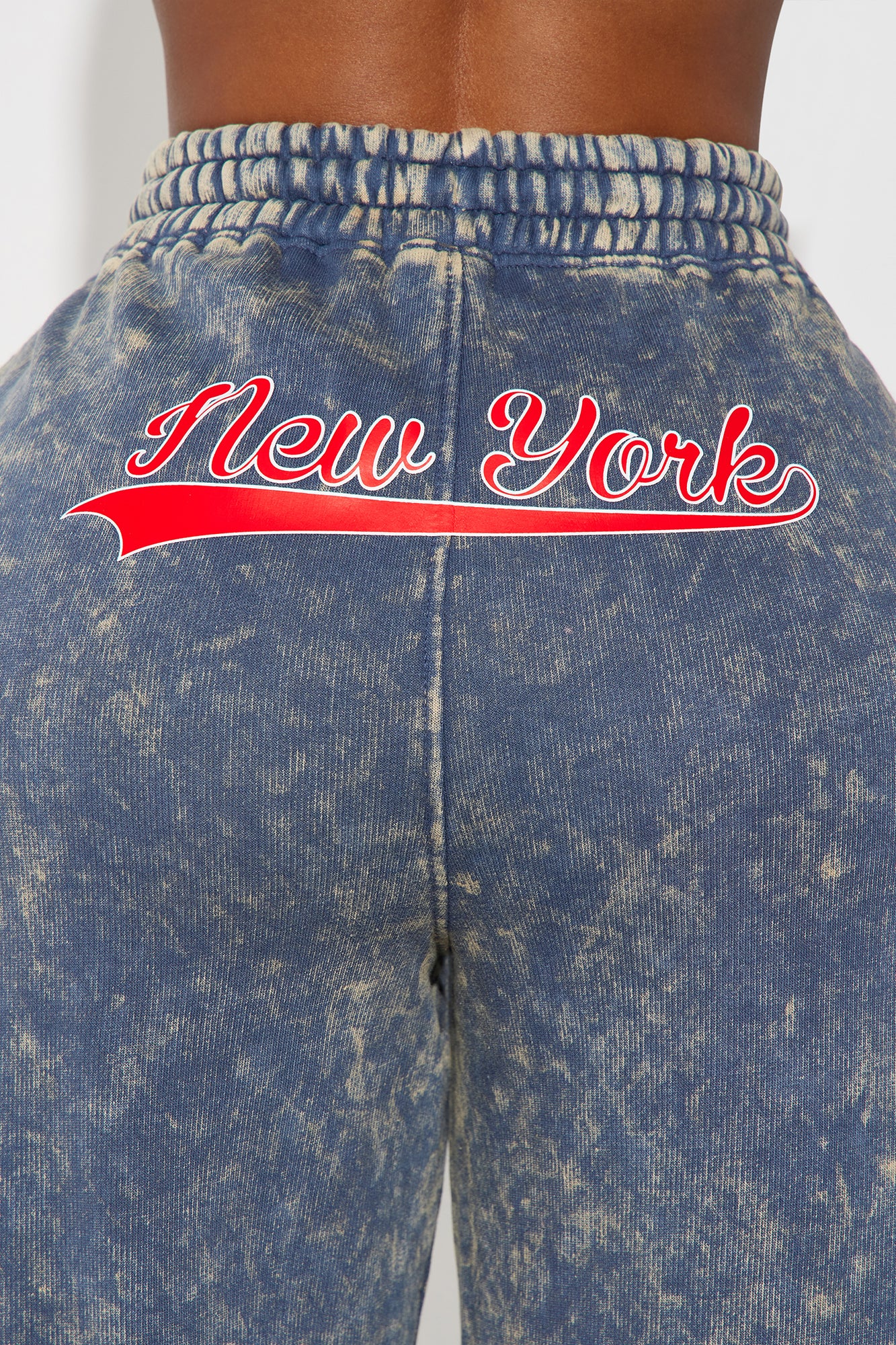 New York Athletic Washed Sweatpants - Navy/combo