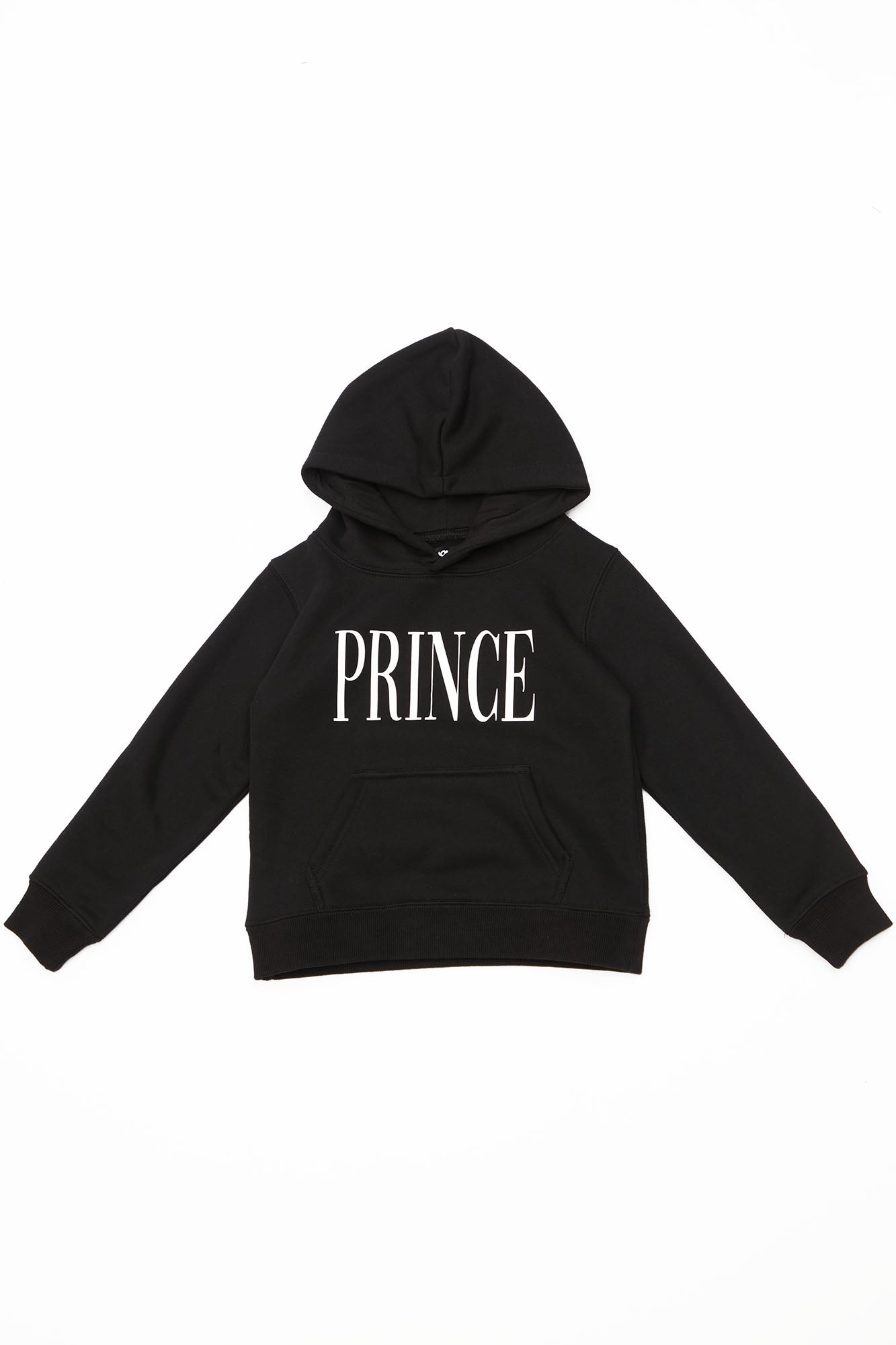Family Goals Mini Prince Hoodie - Black