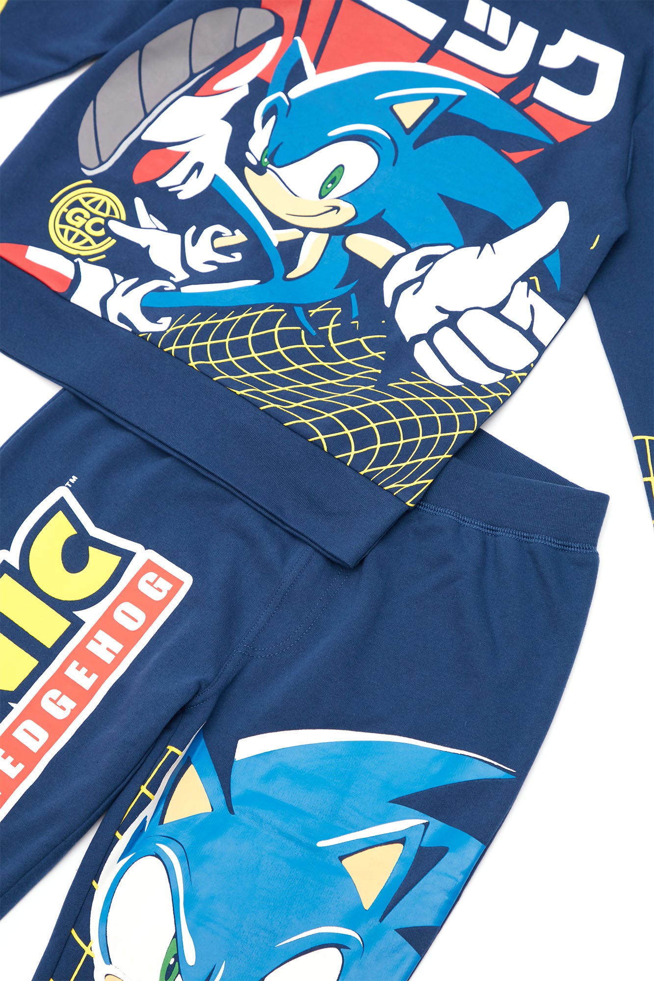 Mini Sonic The Hedgehog Jogger Set - Navy