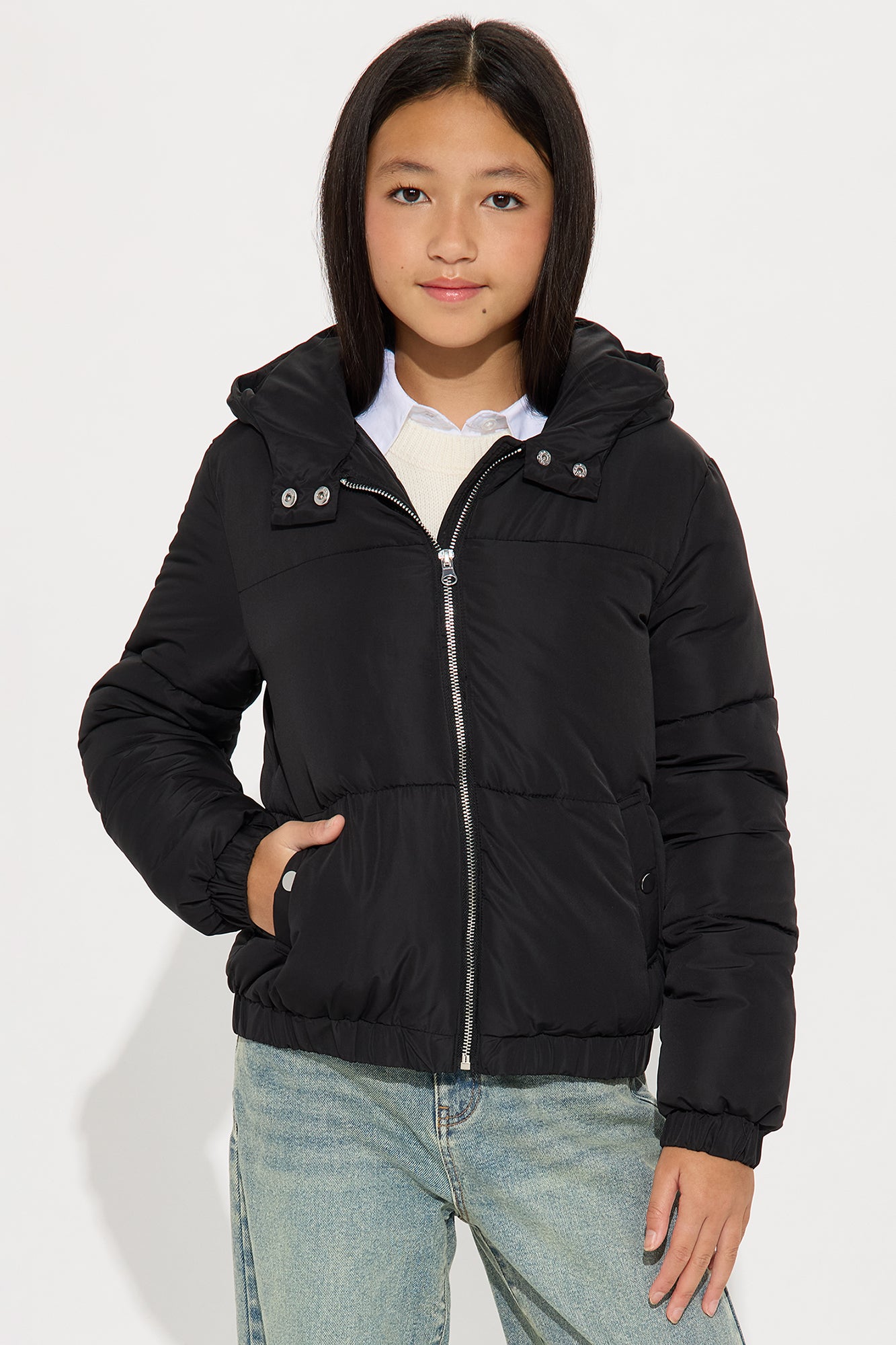 Mini Can't Be Beat Puffer Jacket - Black