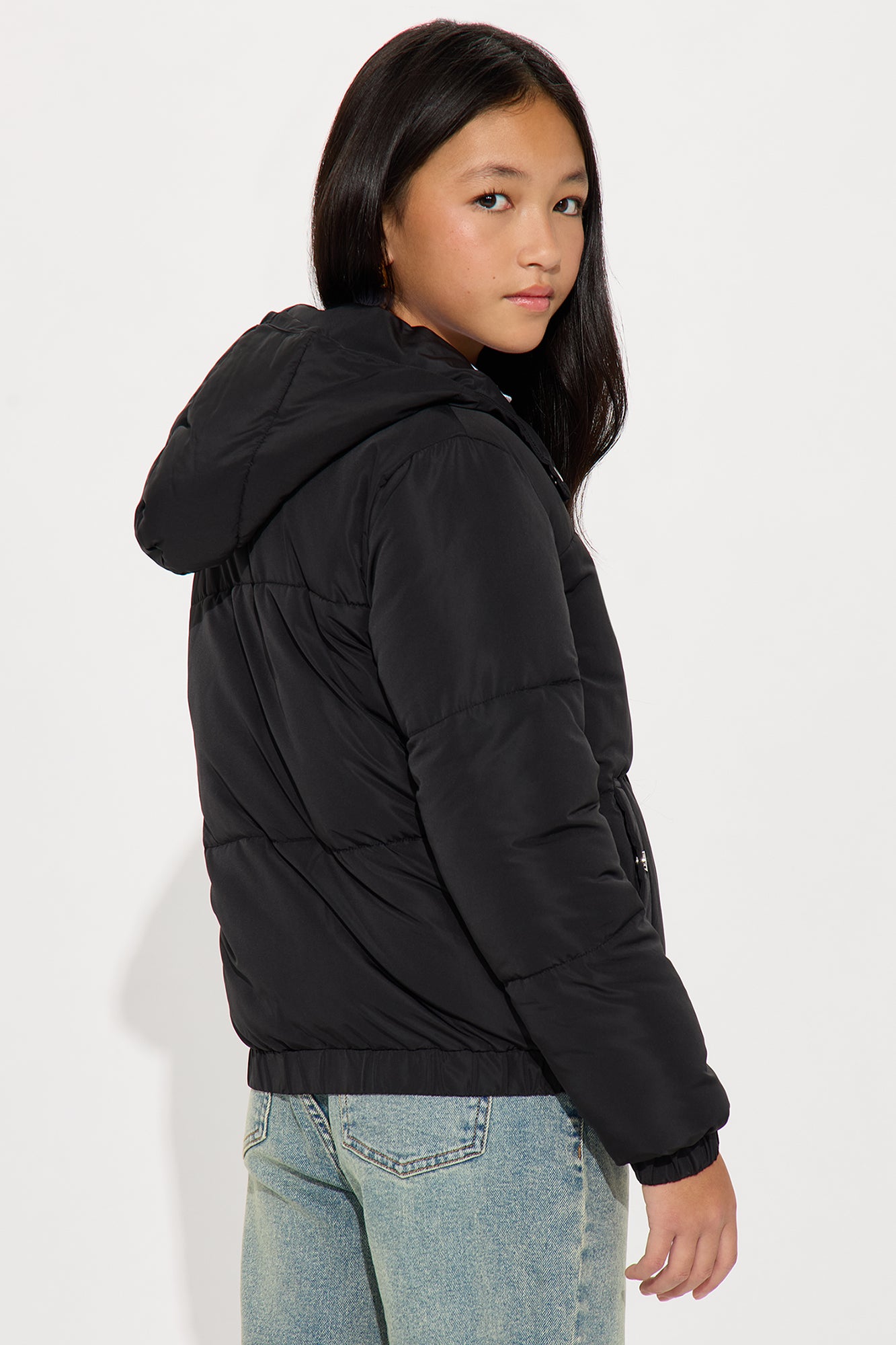 Mini Can't Be Beat Puffer Jacket - Black