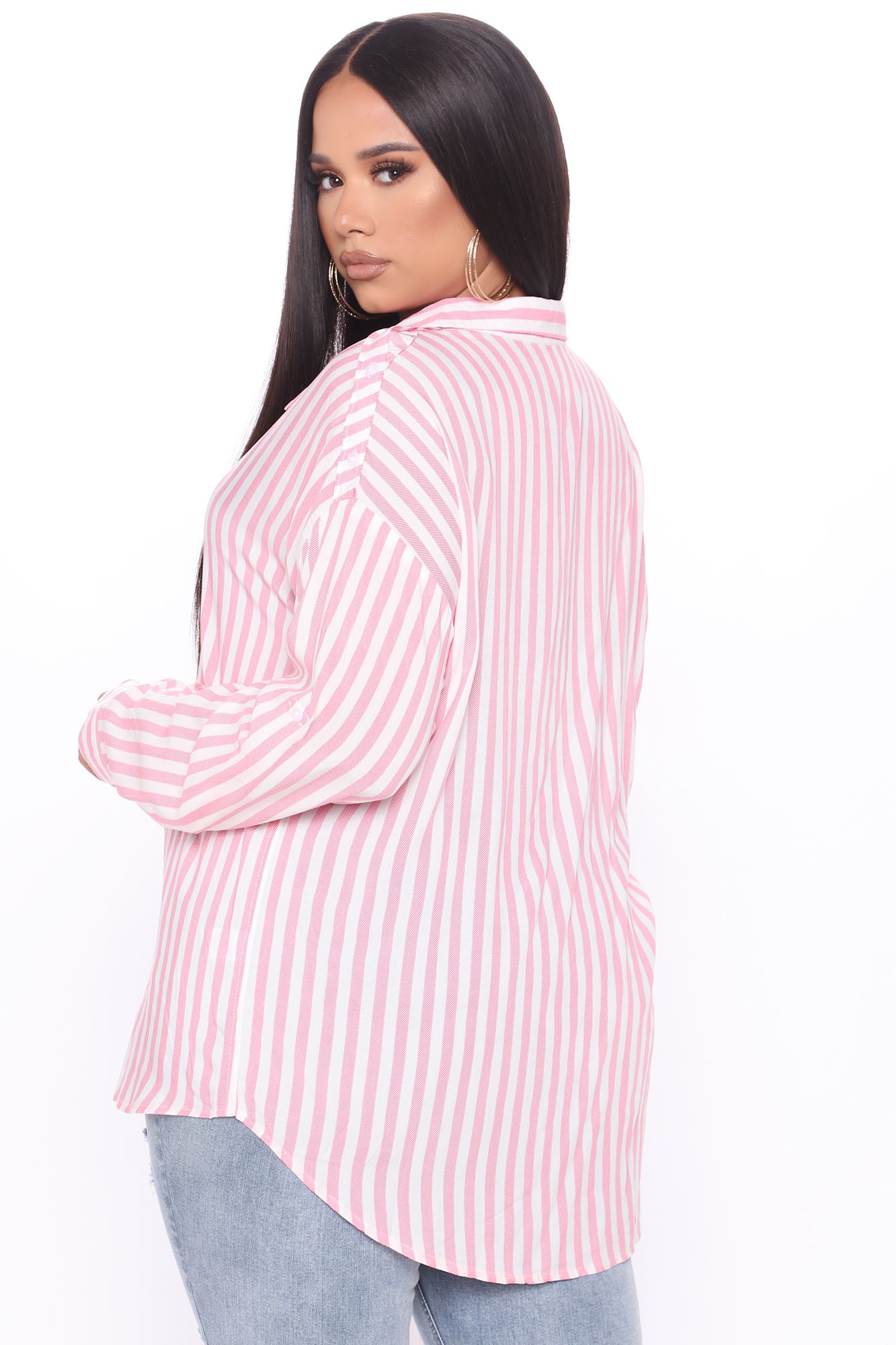Playin' Games Long Sleeve Top - Pink