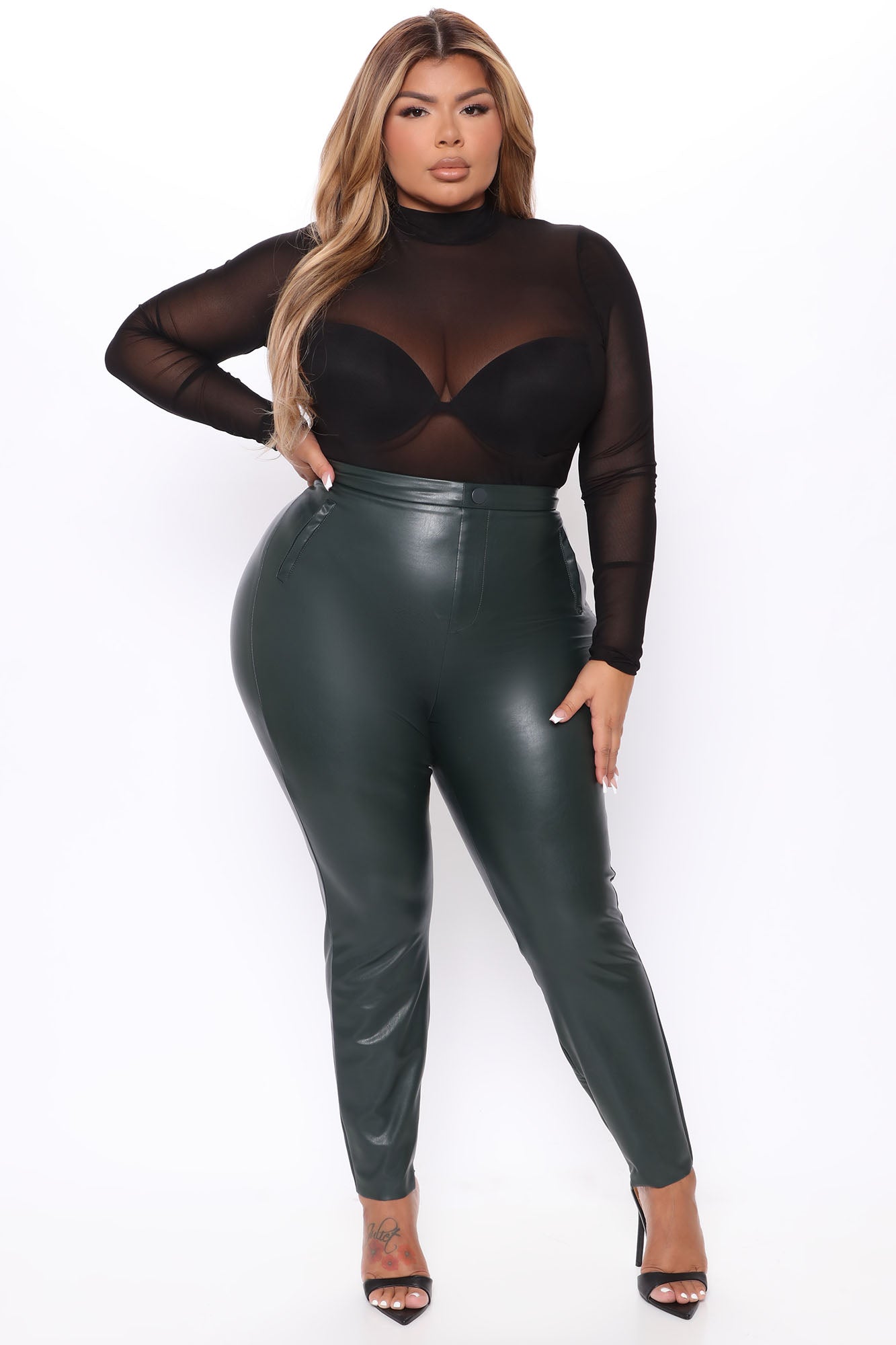 Marley Mesh Bodysuit - Black