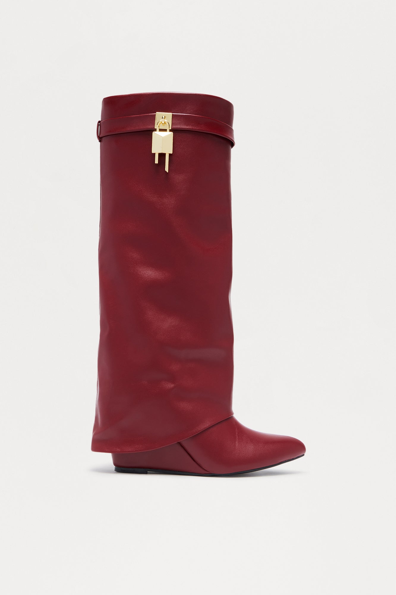 Big City Dreams Boots - Burgundy