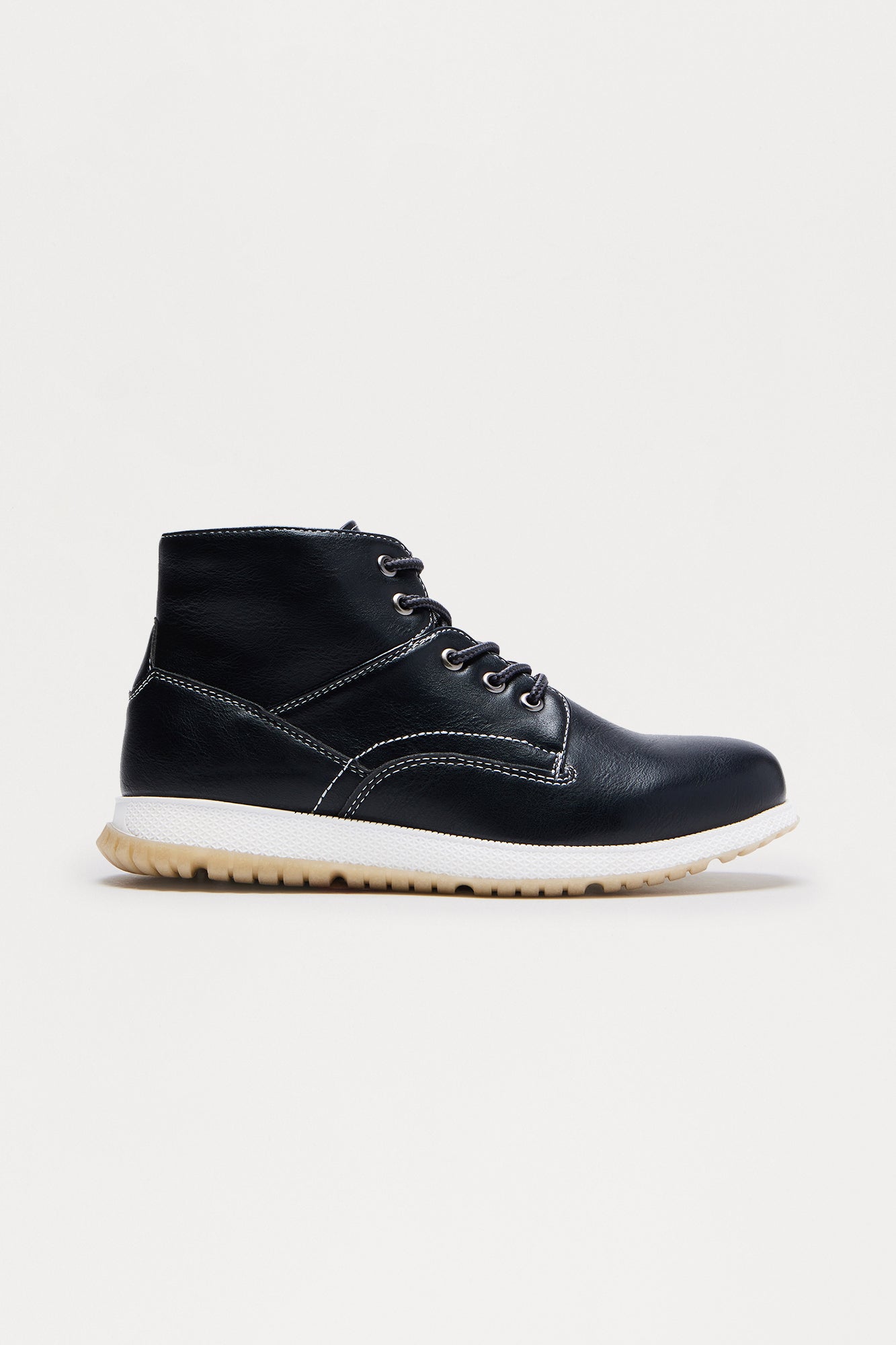 Mini Sean Lace Up Boots - Black
