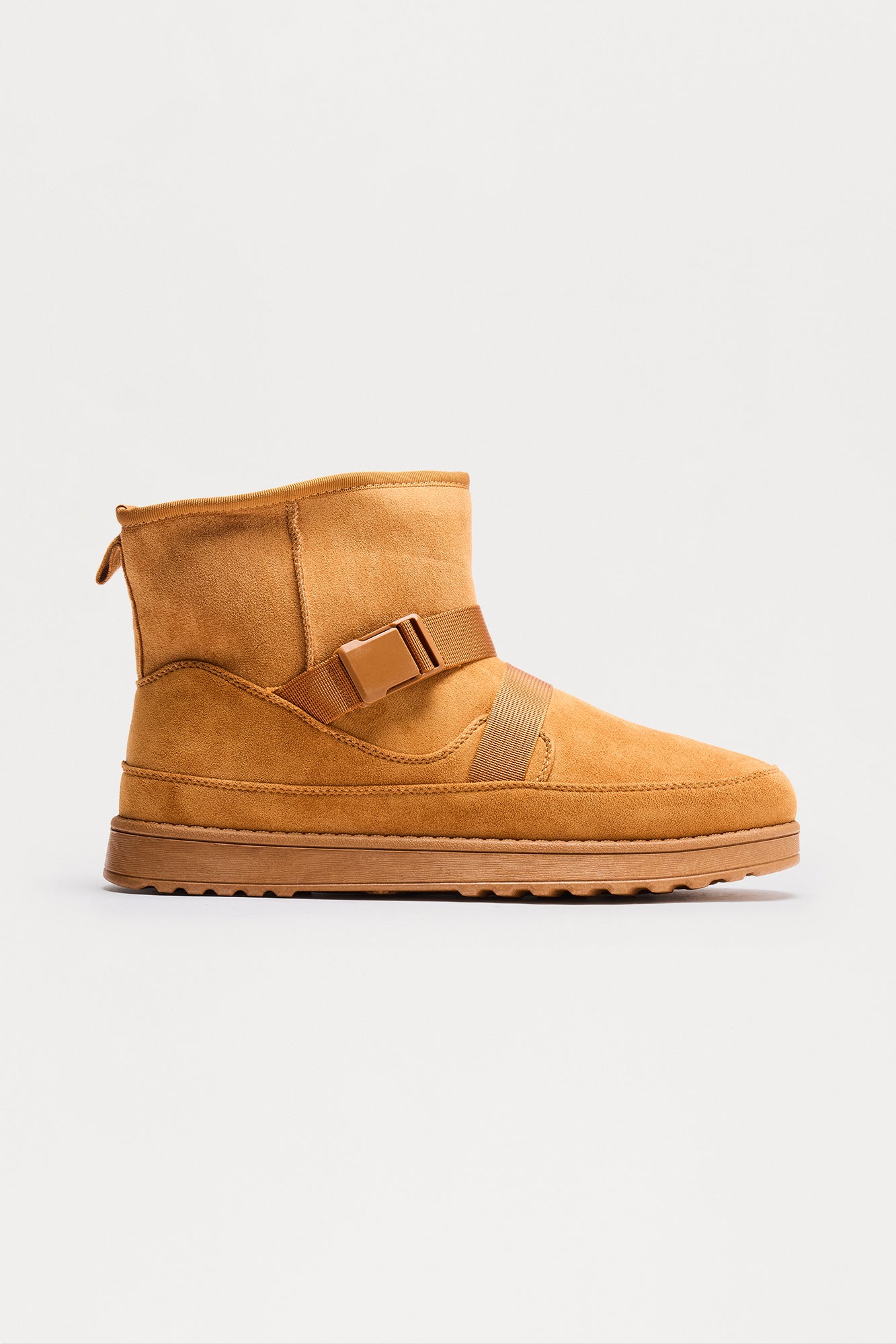 Aspen Faux Suede Boot - Tan