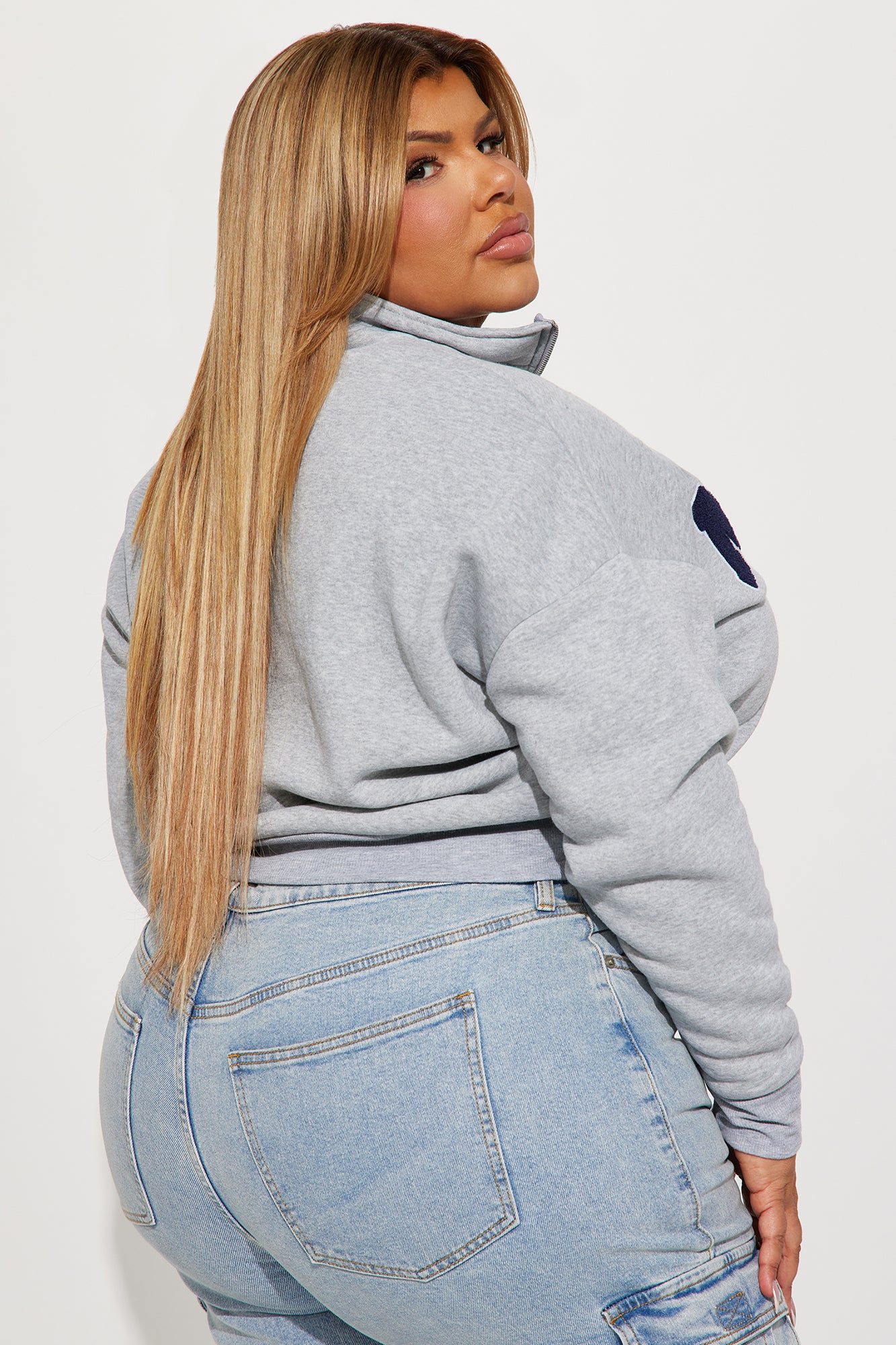 Malibu 1998 Half Zip Sweashirt - Heather