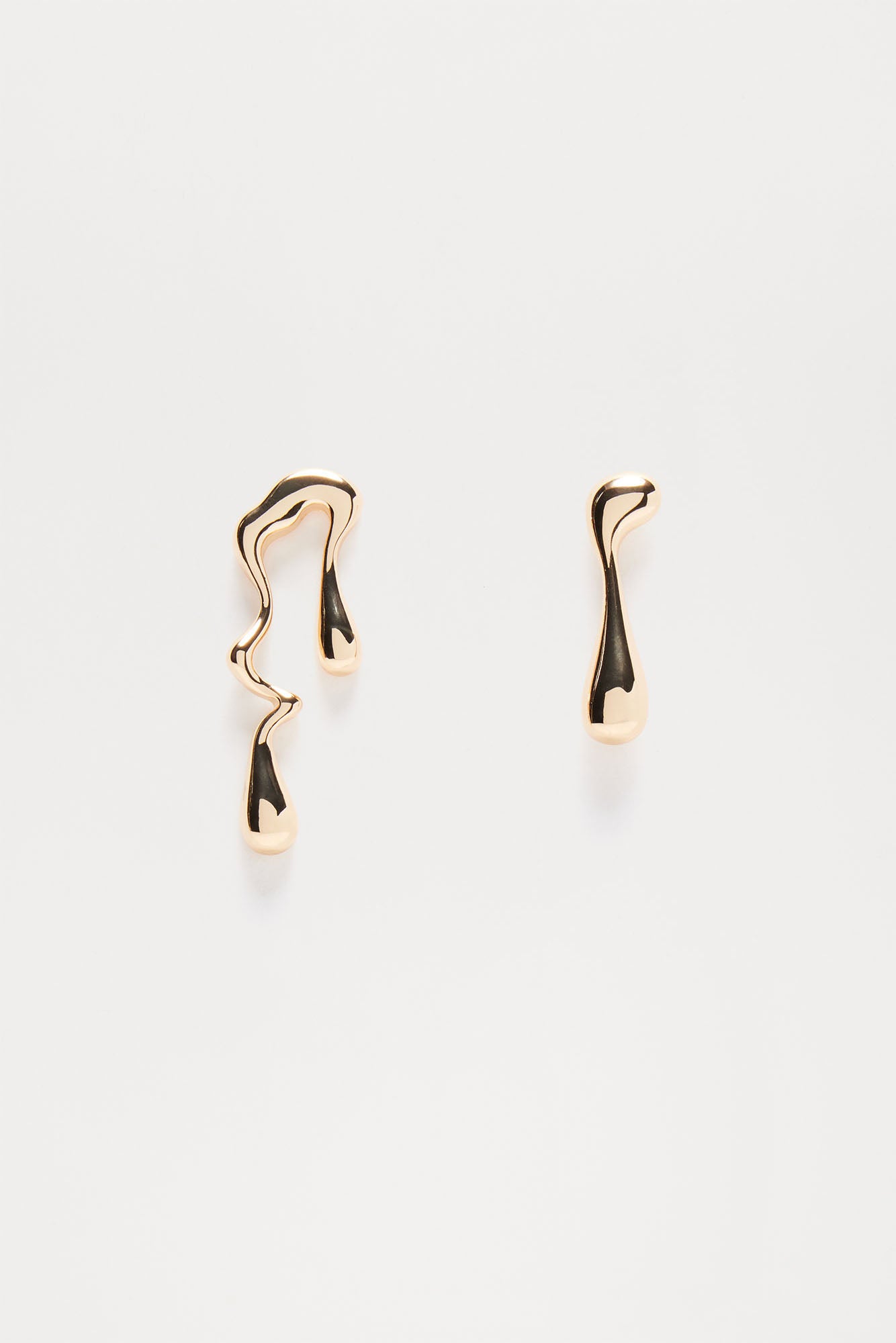 In The Matrix Earrings - Gold