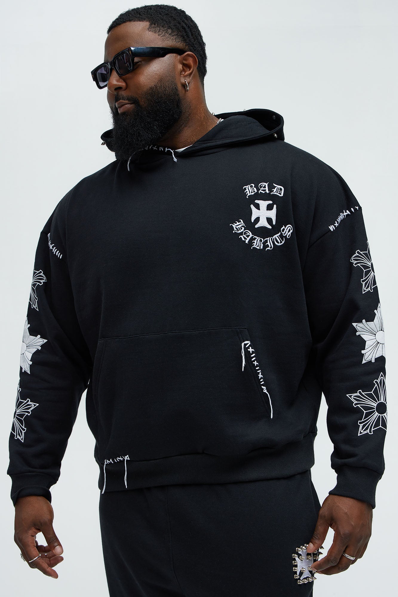 Stars Align Hoodie - Black