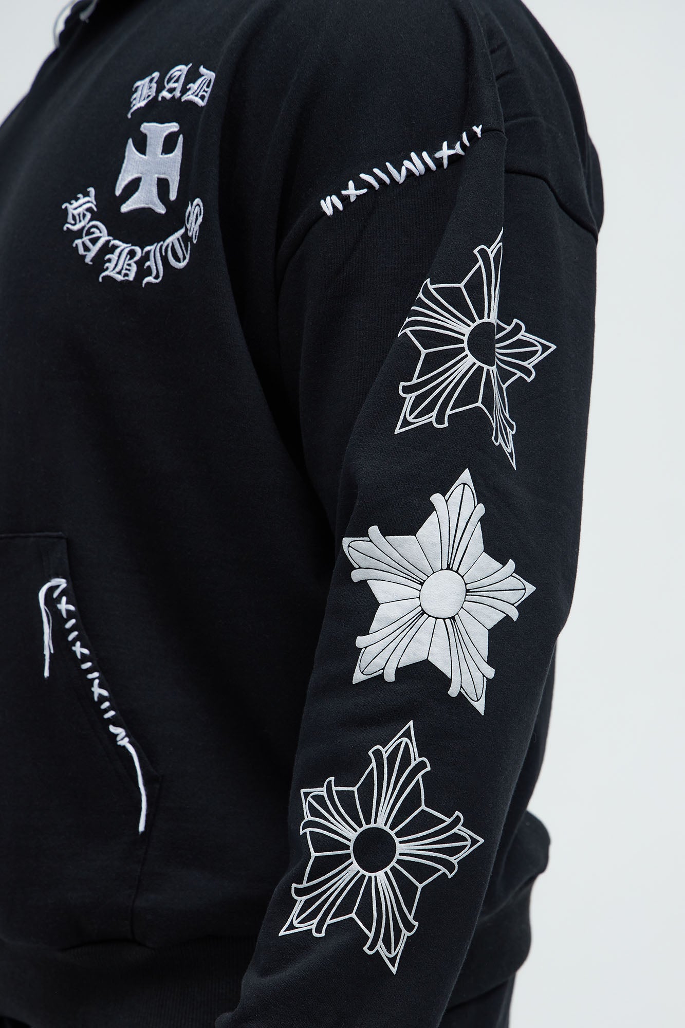Stars Align Hoodie - Black