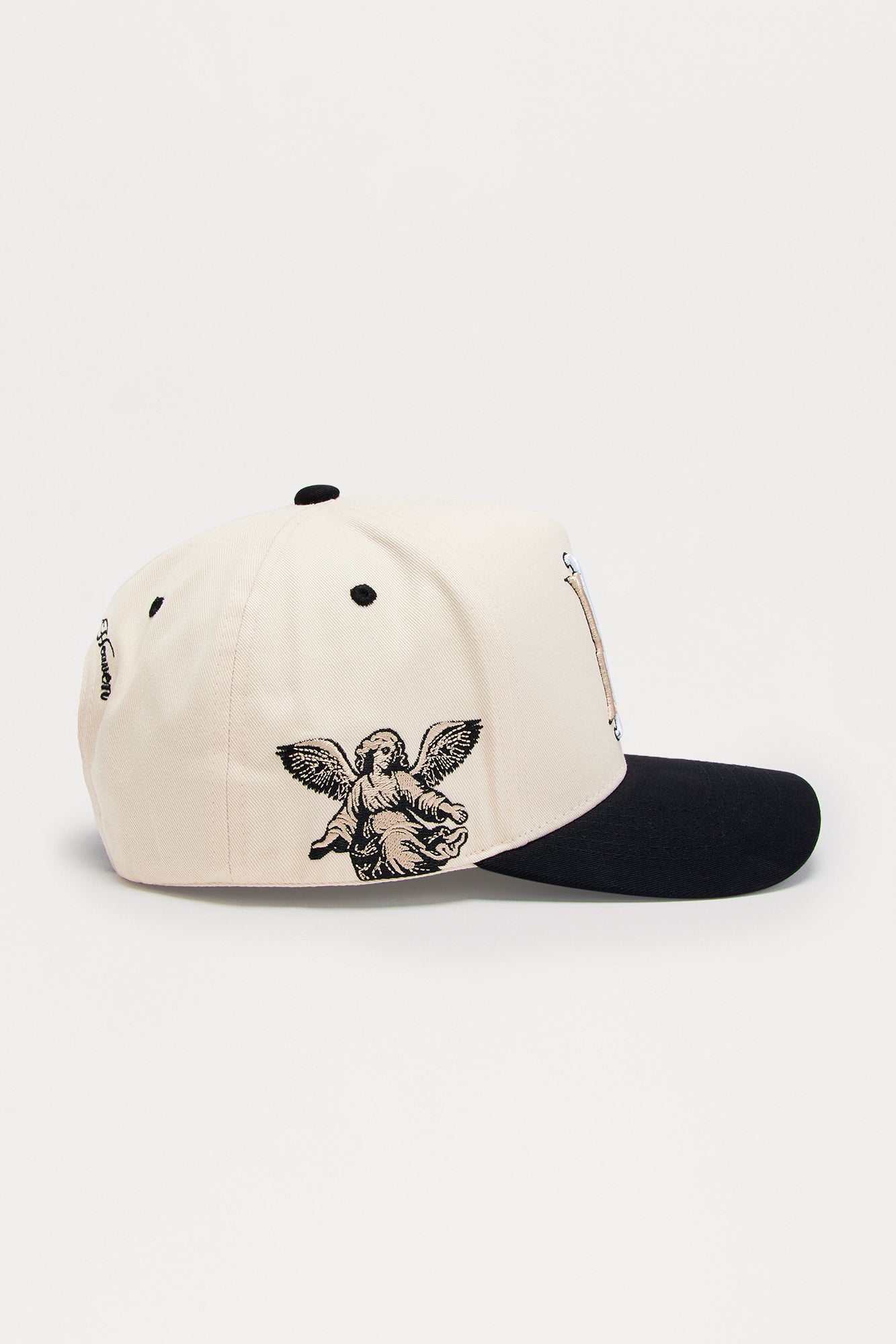 Made In Heaven Twill Structured Snapback Hat - Stone/Combo