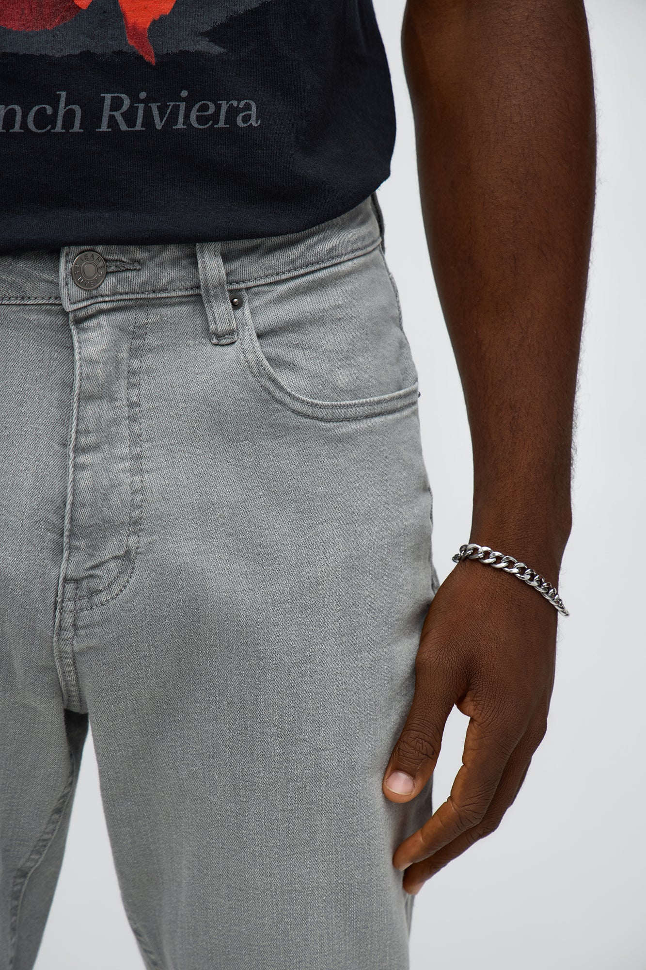 Skinny Summit Jean - Charcoal