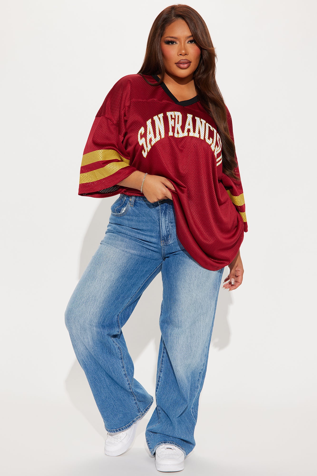 San Francisco Jersey - Burgundy
