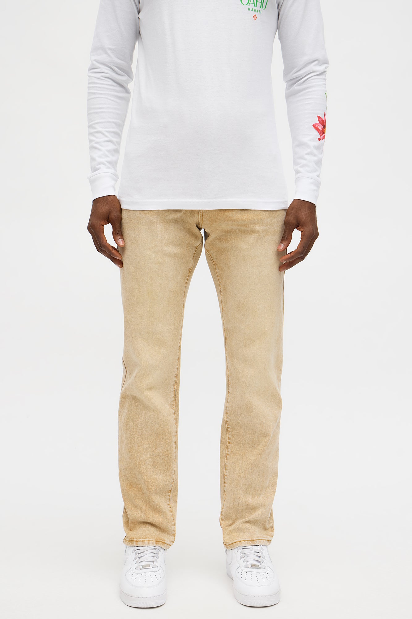 Mercer Slim Stretch Jean - Tan