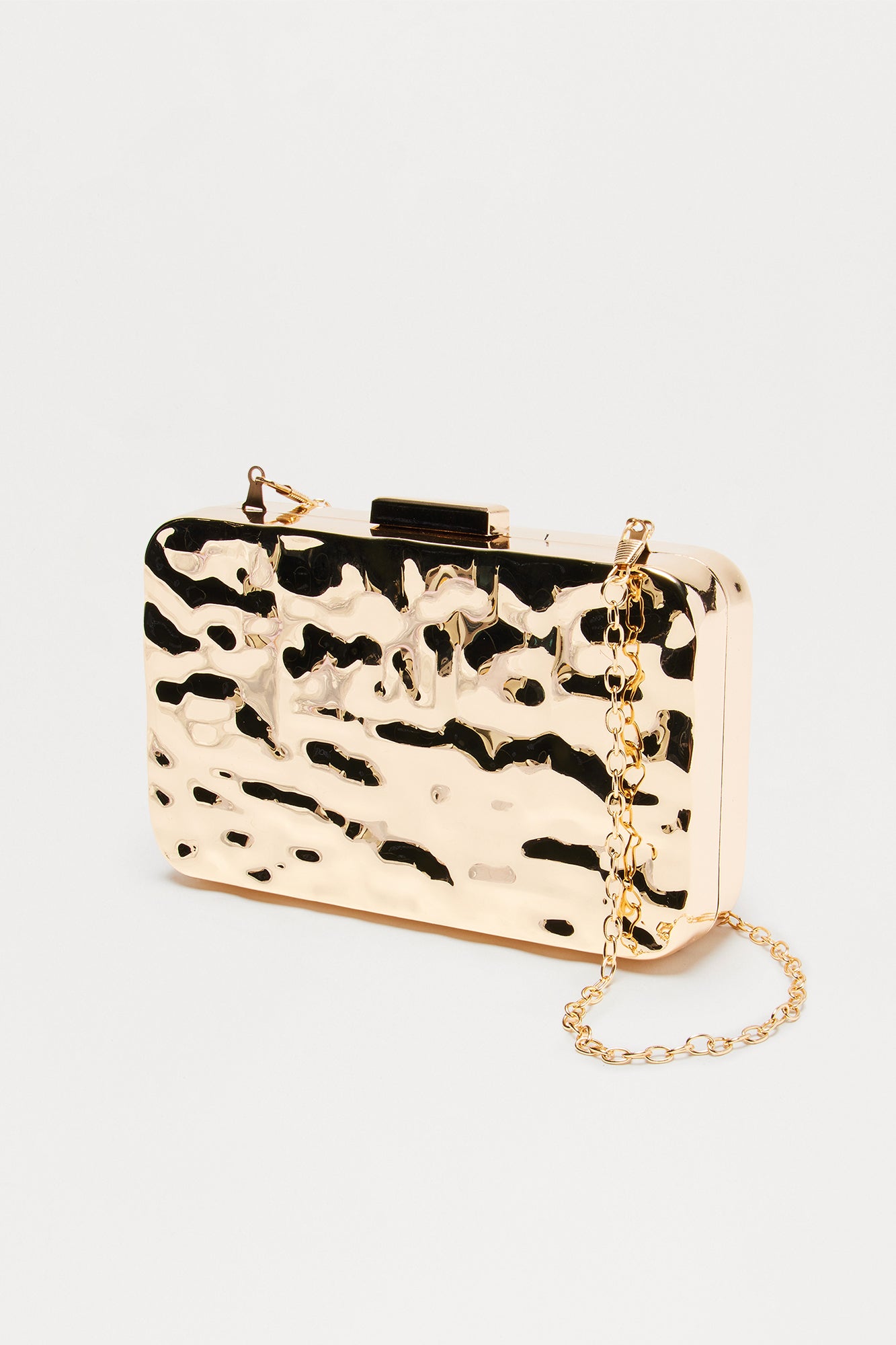 Priceless Possessions Clutch - Gold