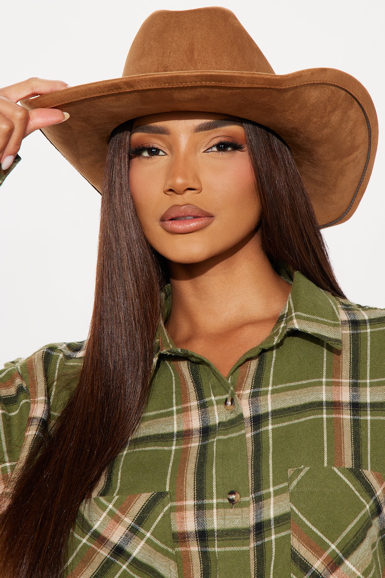 Howdy Partner Cowboy Hat - Brown