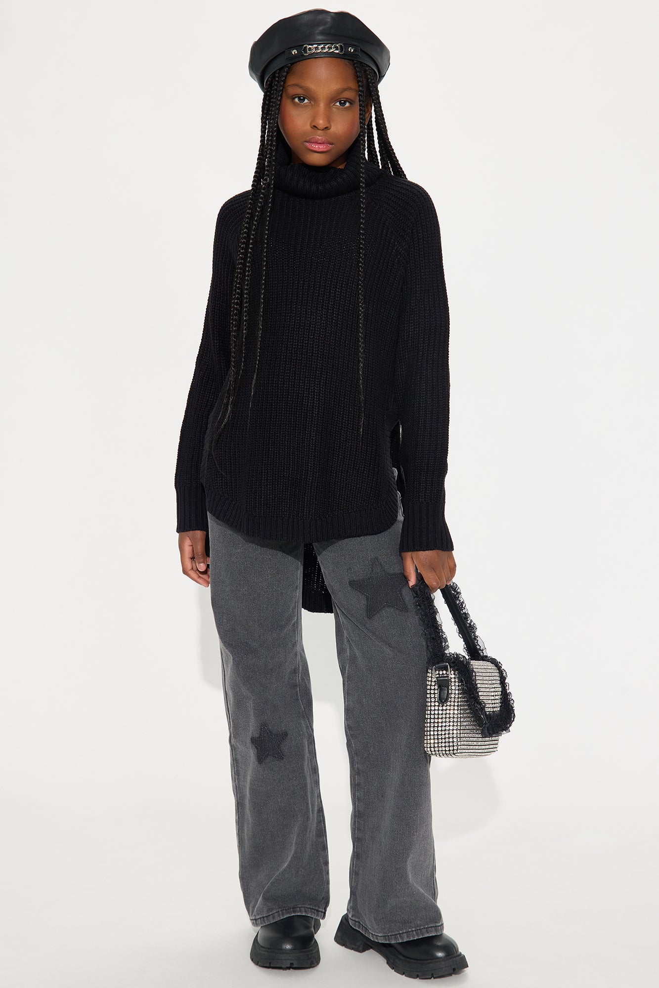 Mini Noor Sweater - Black