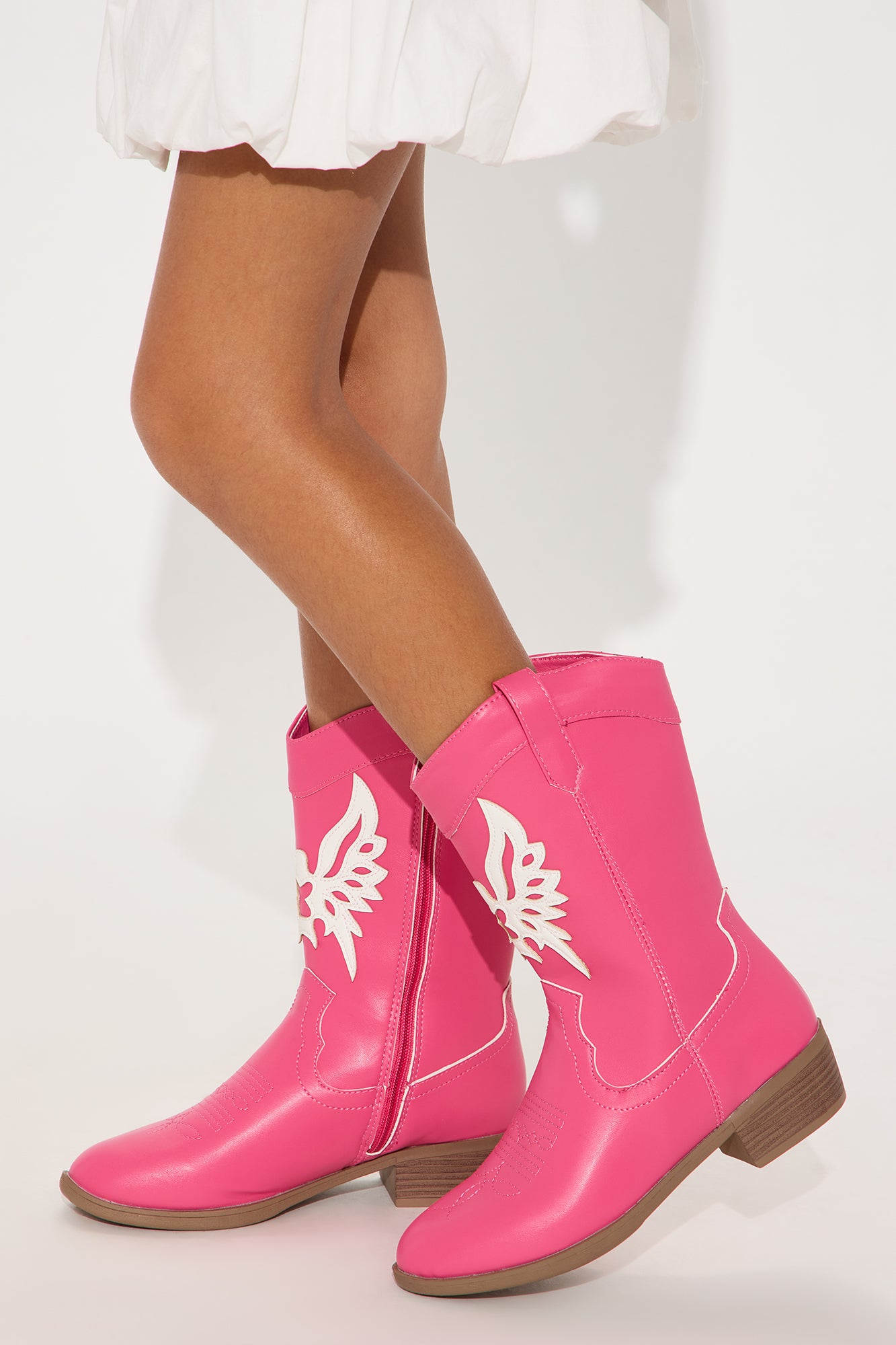 Mini Square Dancing Cowboy Boots - Pink