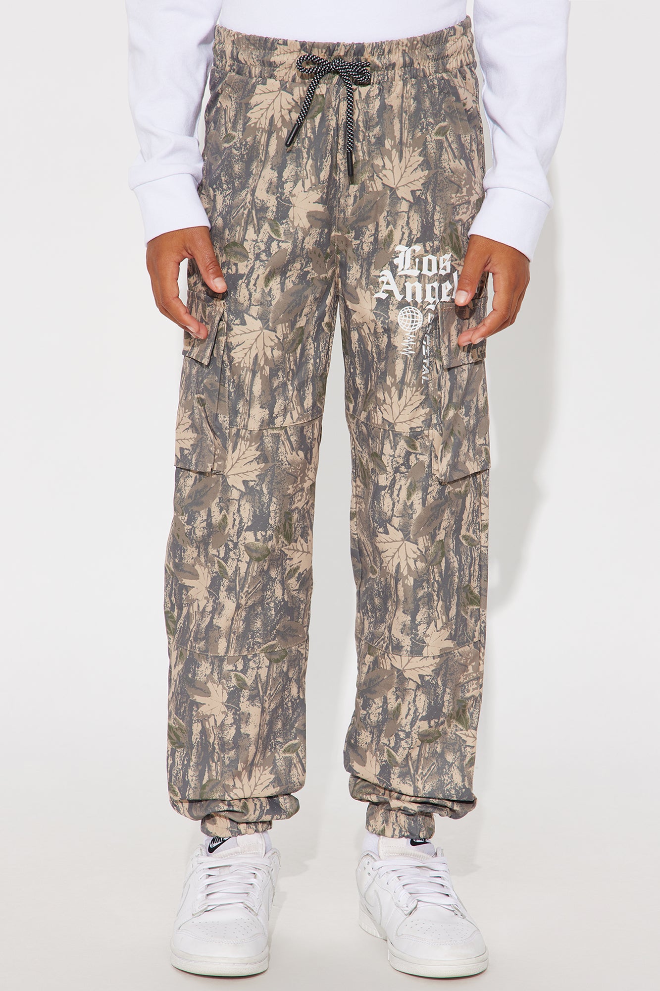 Mini Ready For Anything Cargo Jogger Pants - Camouflage