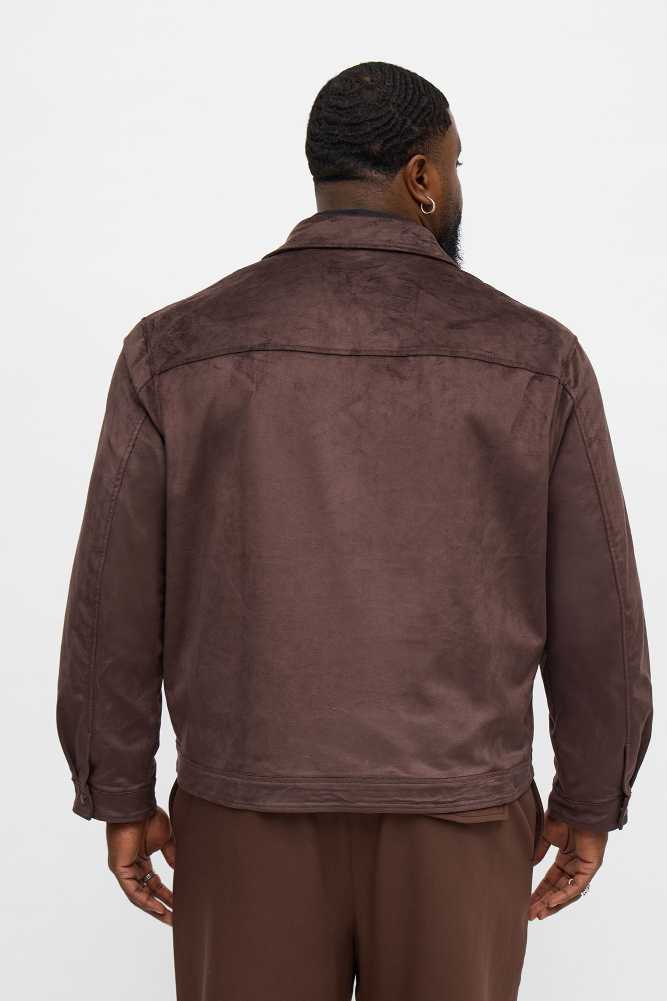 Michael Suede Jacket - Brown