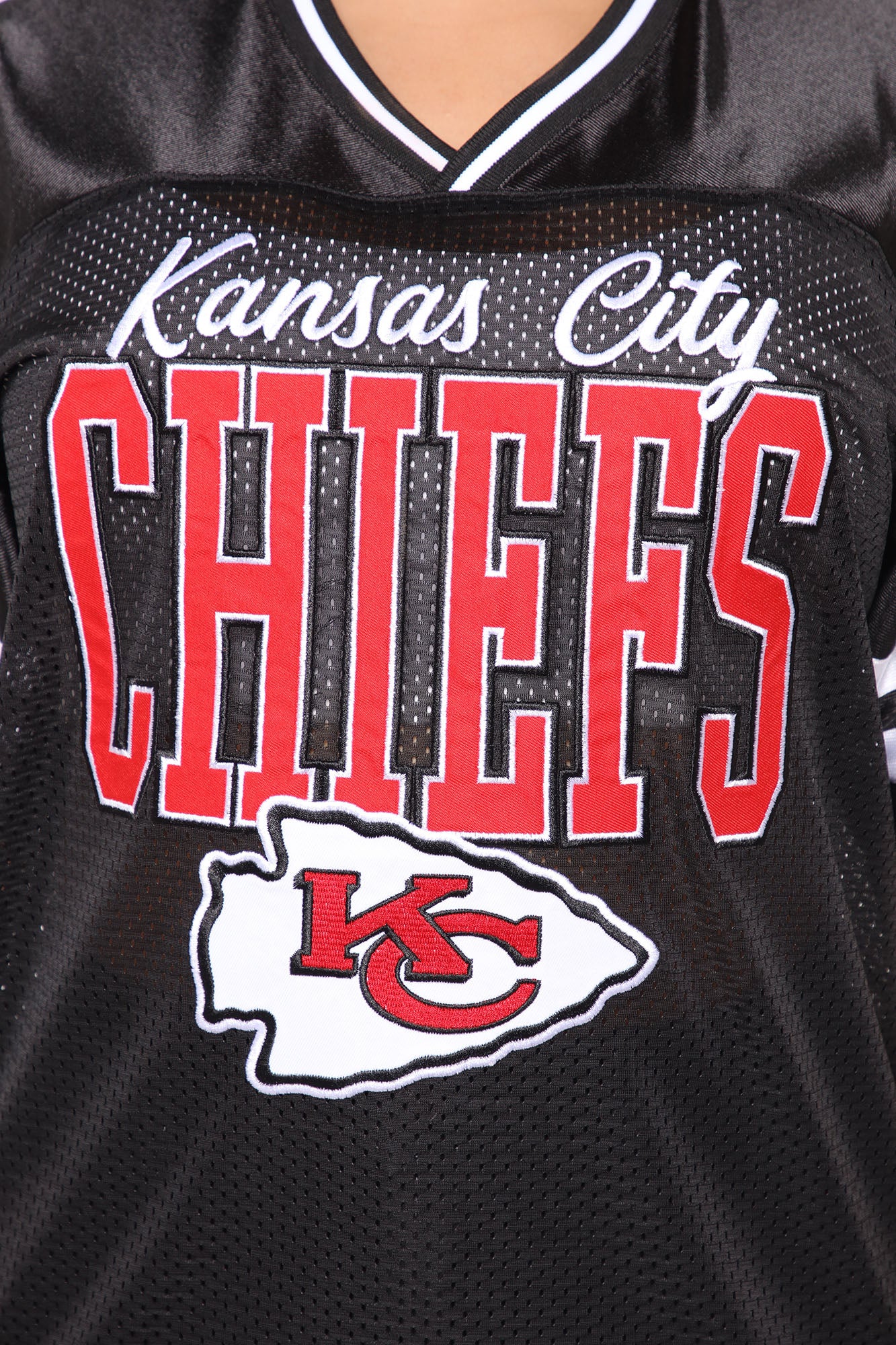 NFL Kansas City Chiefs Jersey Top - Black