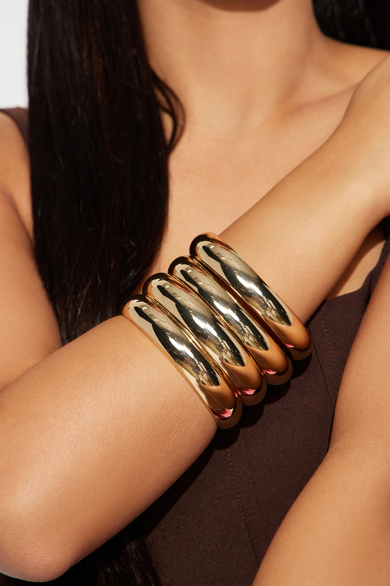In Havana Bangle Set - Gold