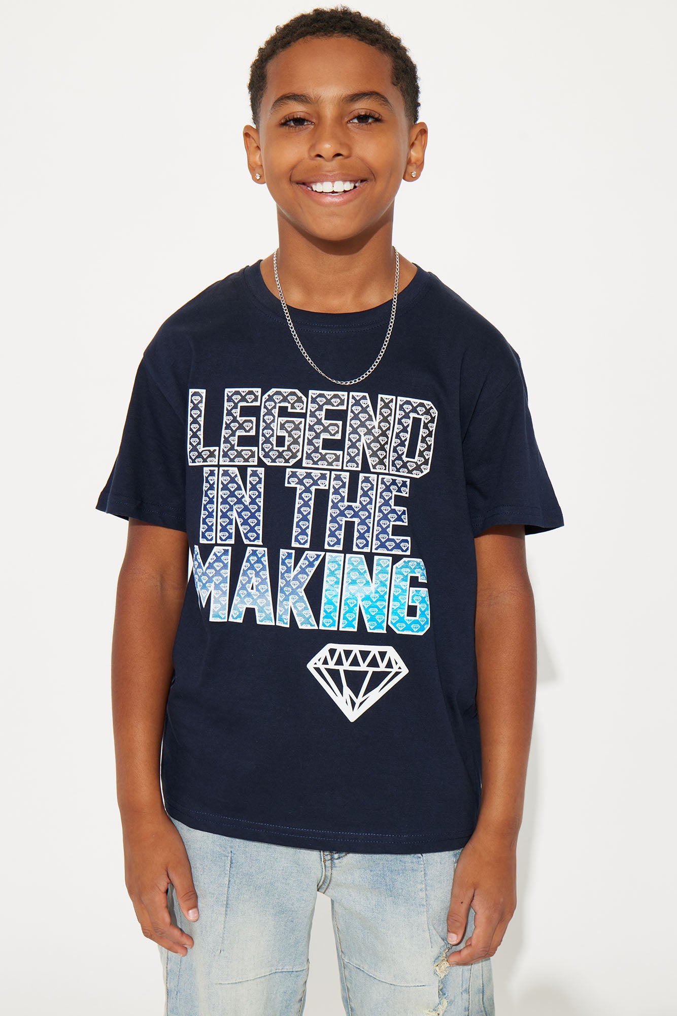 Mini Legend In The Making T-Shirt - Navy