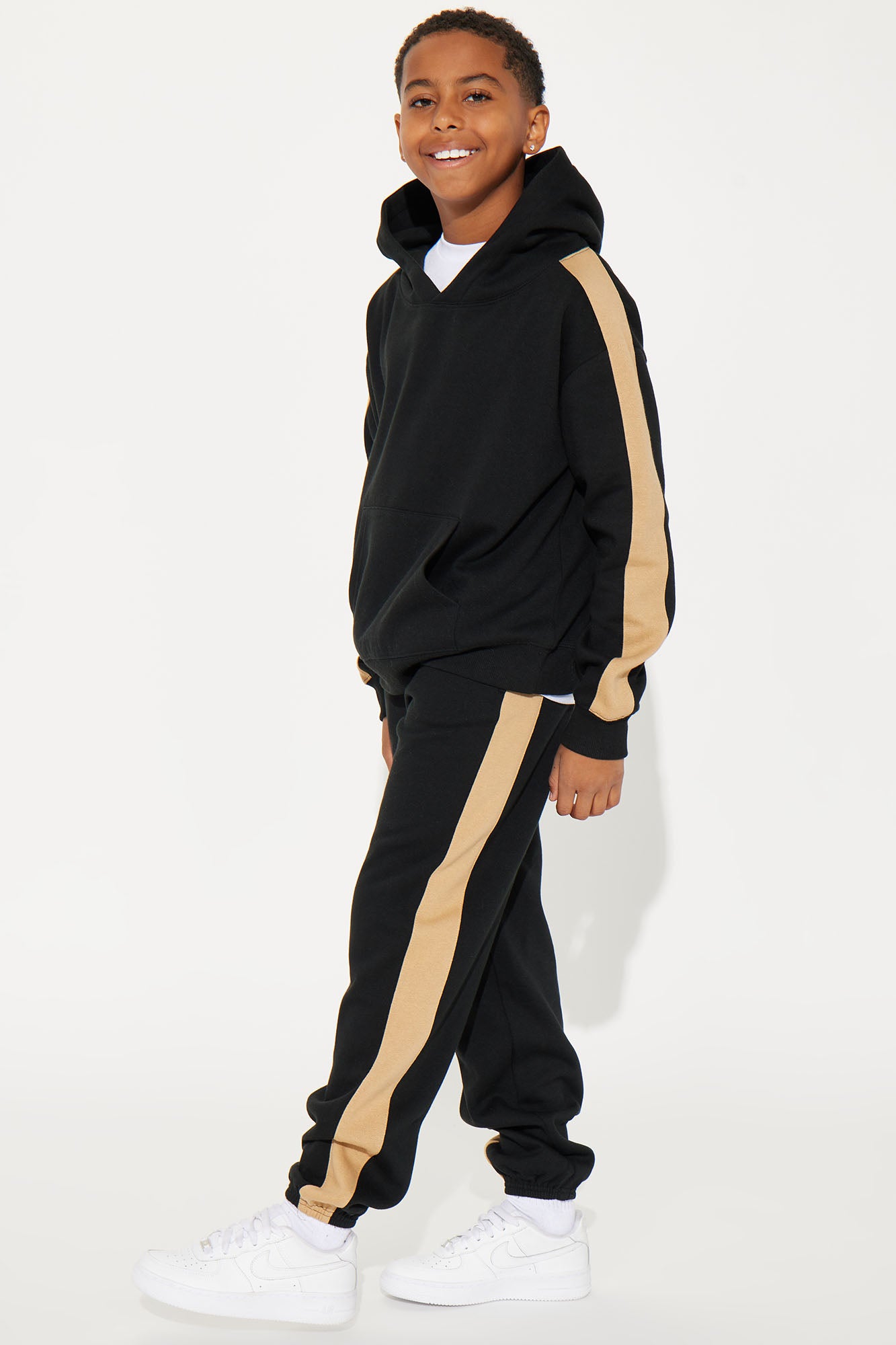 Mini Tyson Oversized Hoodie - Black/combo