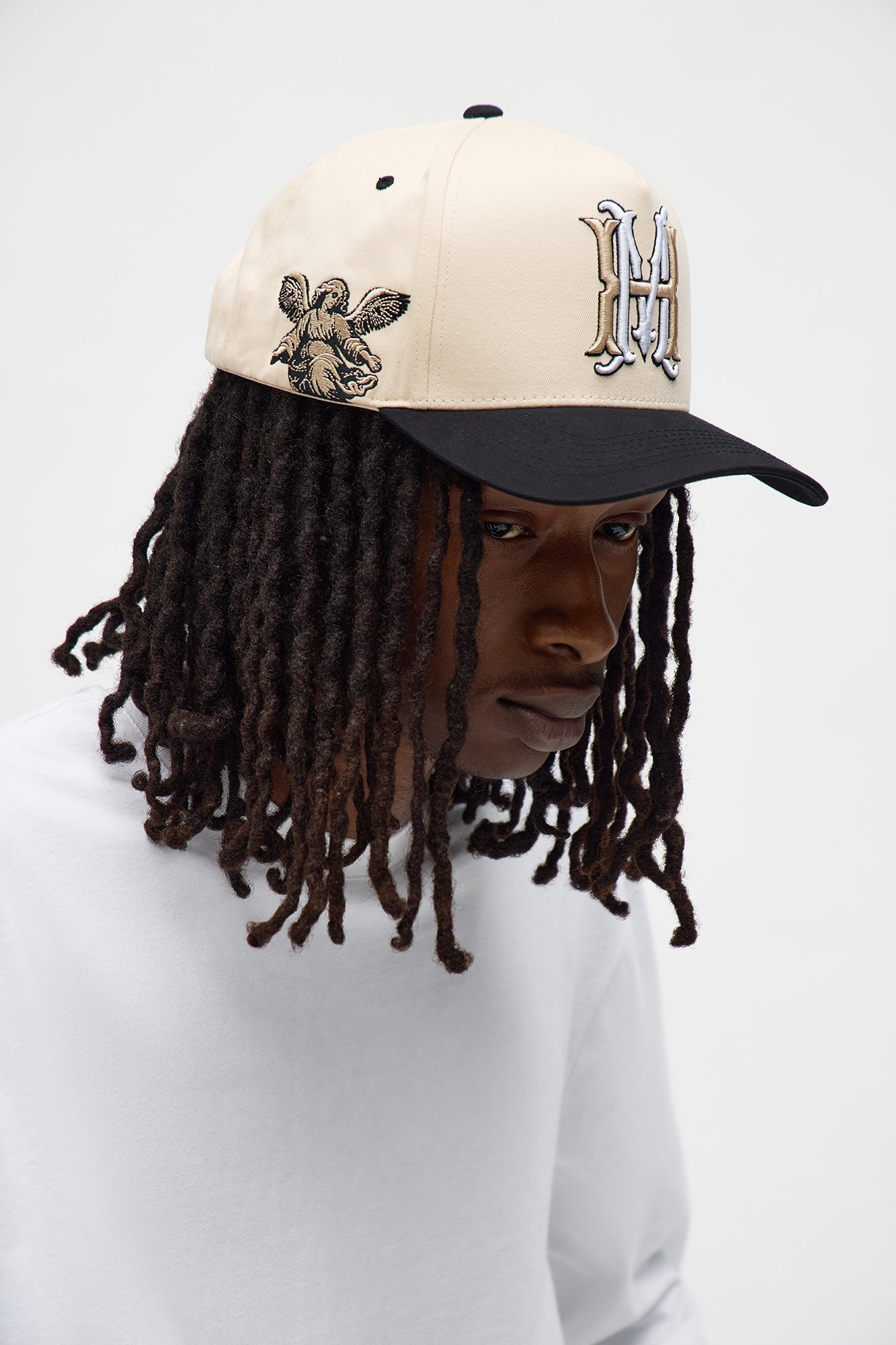Made In Heaven Twill Structured Snapback Hat - Stone/Combo