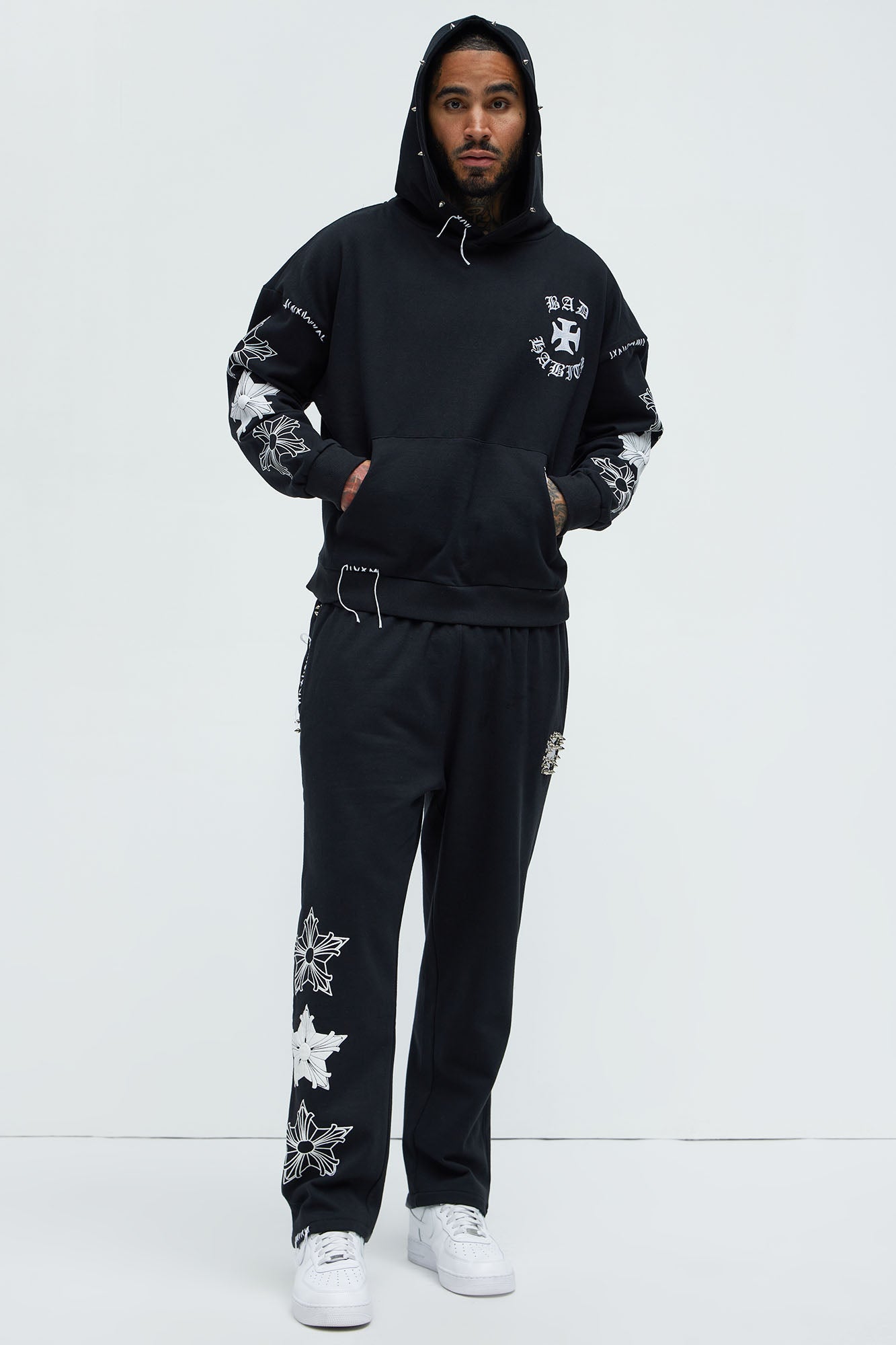 Stars Align Hoodie - Black