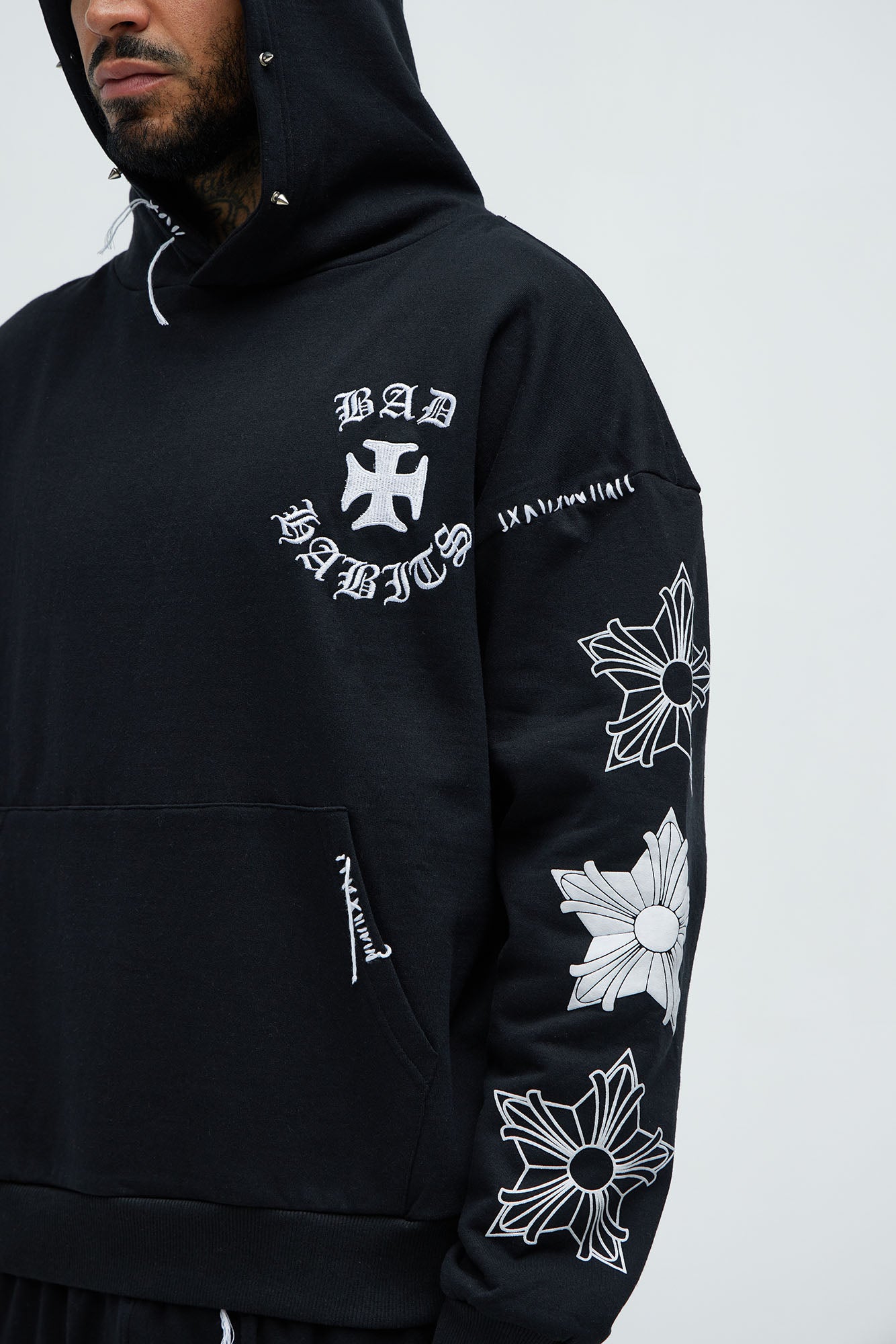 Stars Align Hoodie - Black