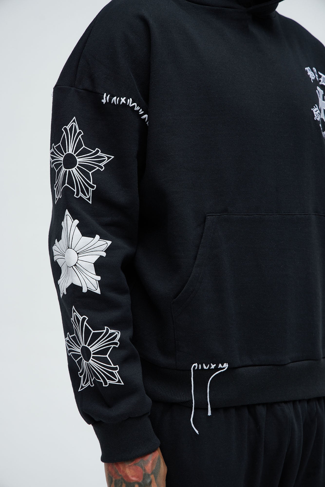 Stars Align Hoodie - Black