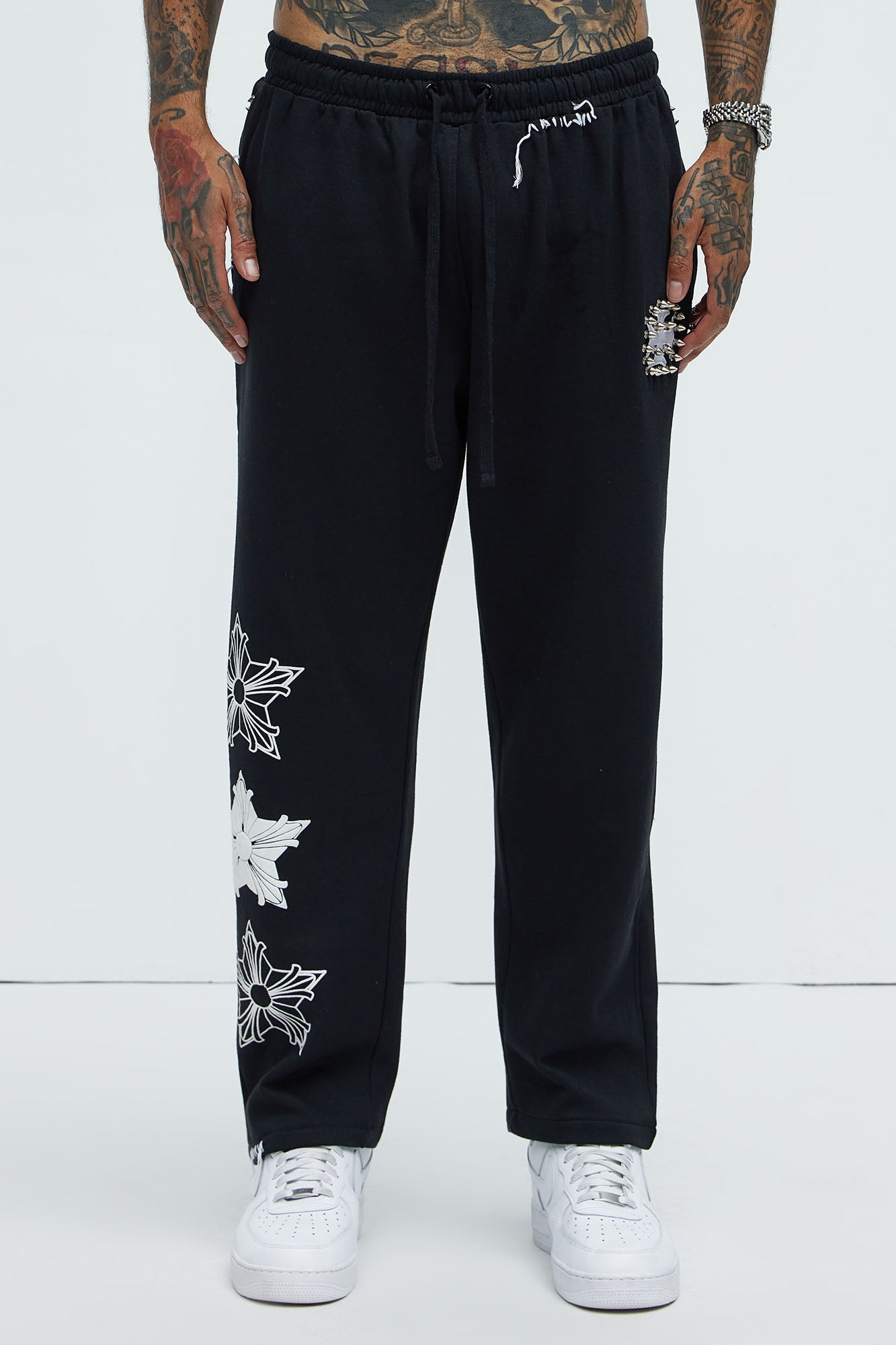 Stars Align Jogger - Black