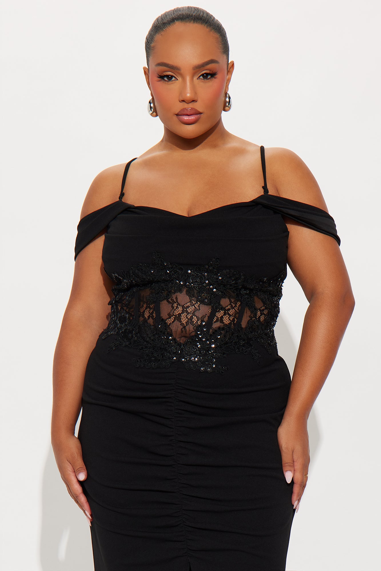 Ethereal Elegance Gown - Black