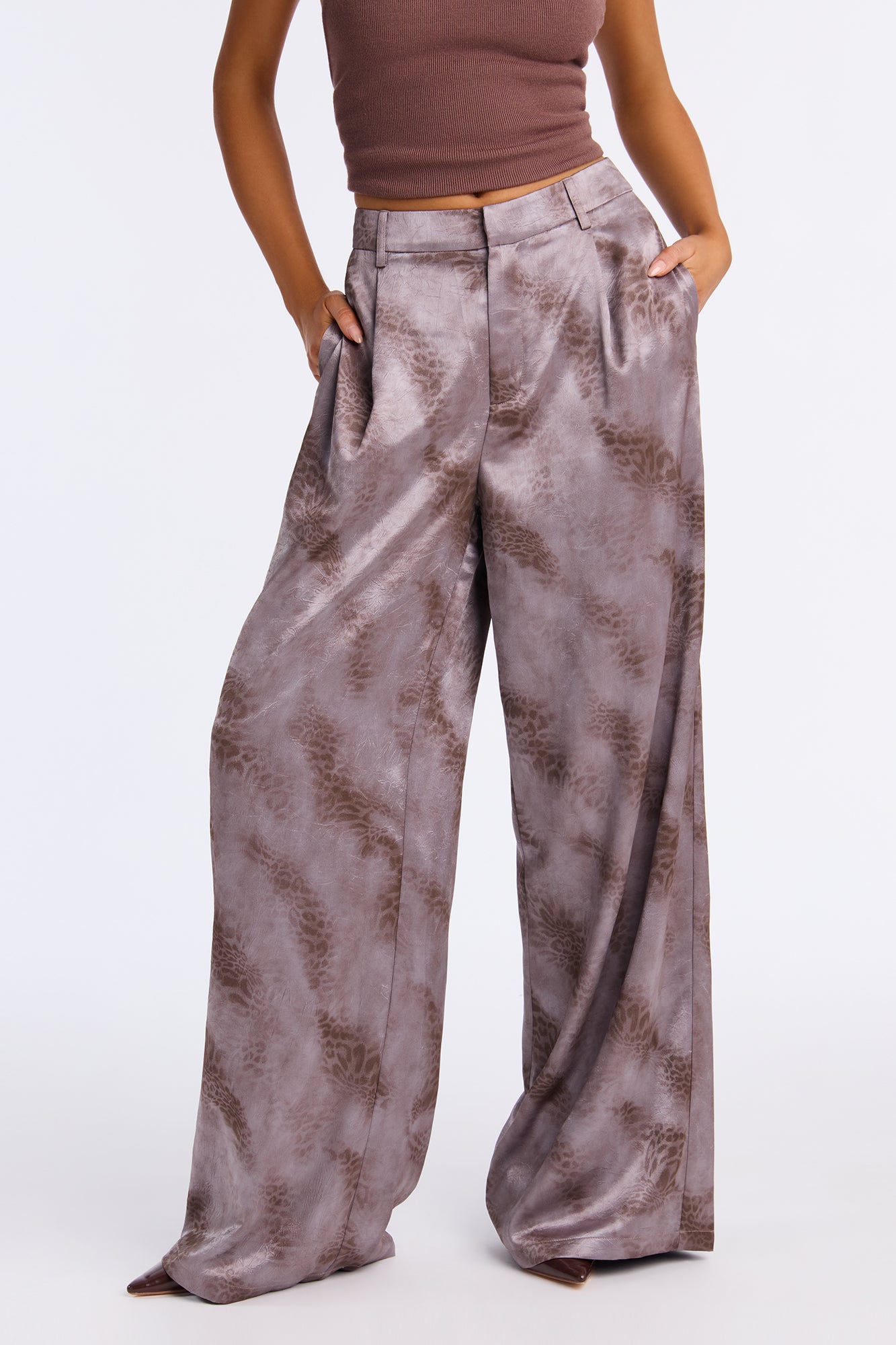 Set The Mood Marble Pants 32″ - Orchid