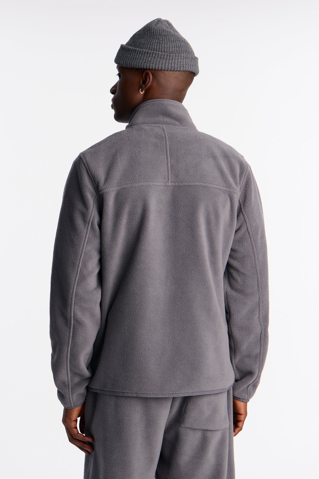 Core Microfleece Zip Jacket - Grey