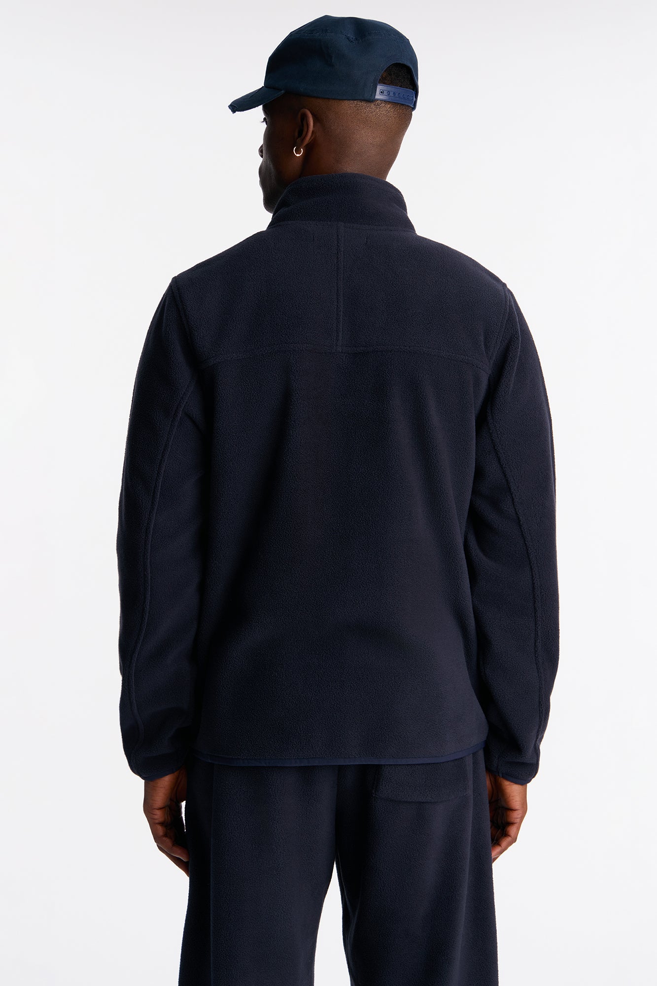 Core Microfleece Zip Jacket - Navy