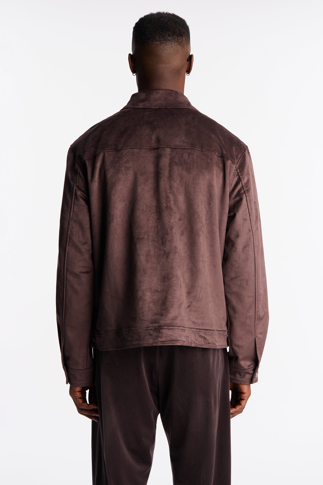 Michael Suede Jacket - Brown