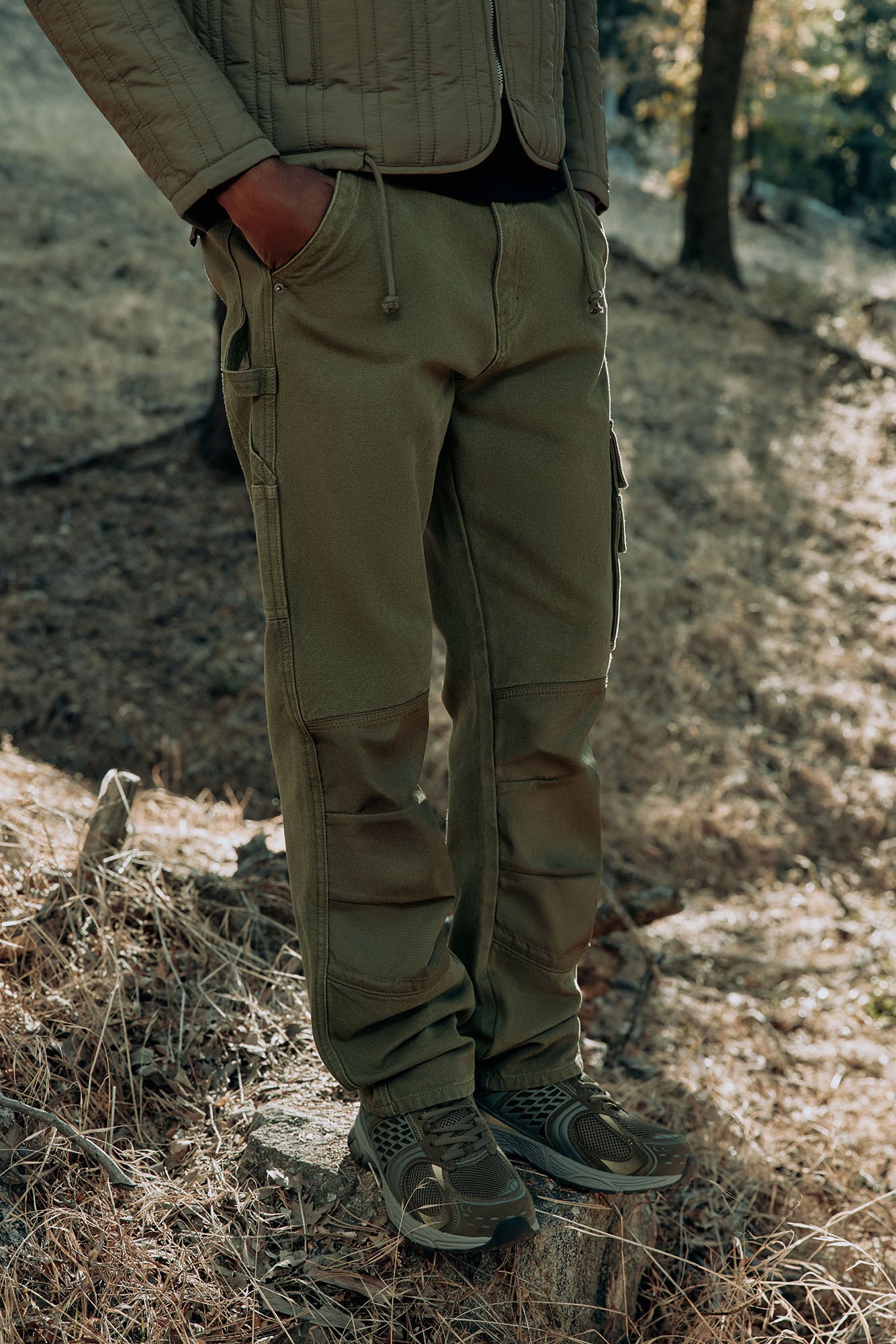 Straight Work Site Work Pant - Olive